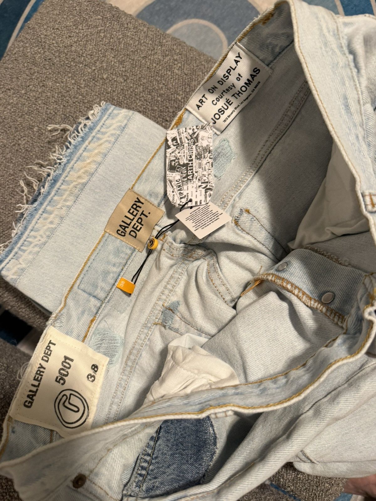 Gallery Dept. Gallery Dept Jake Denim Size US 37 - 5 Thumbnail
