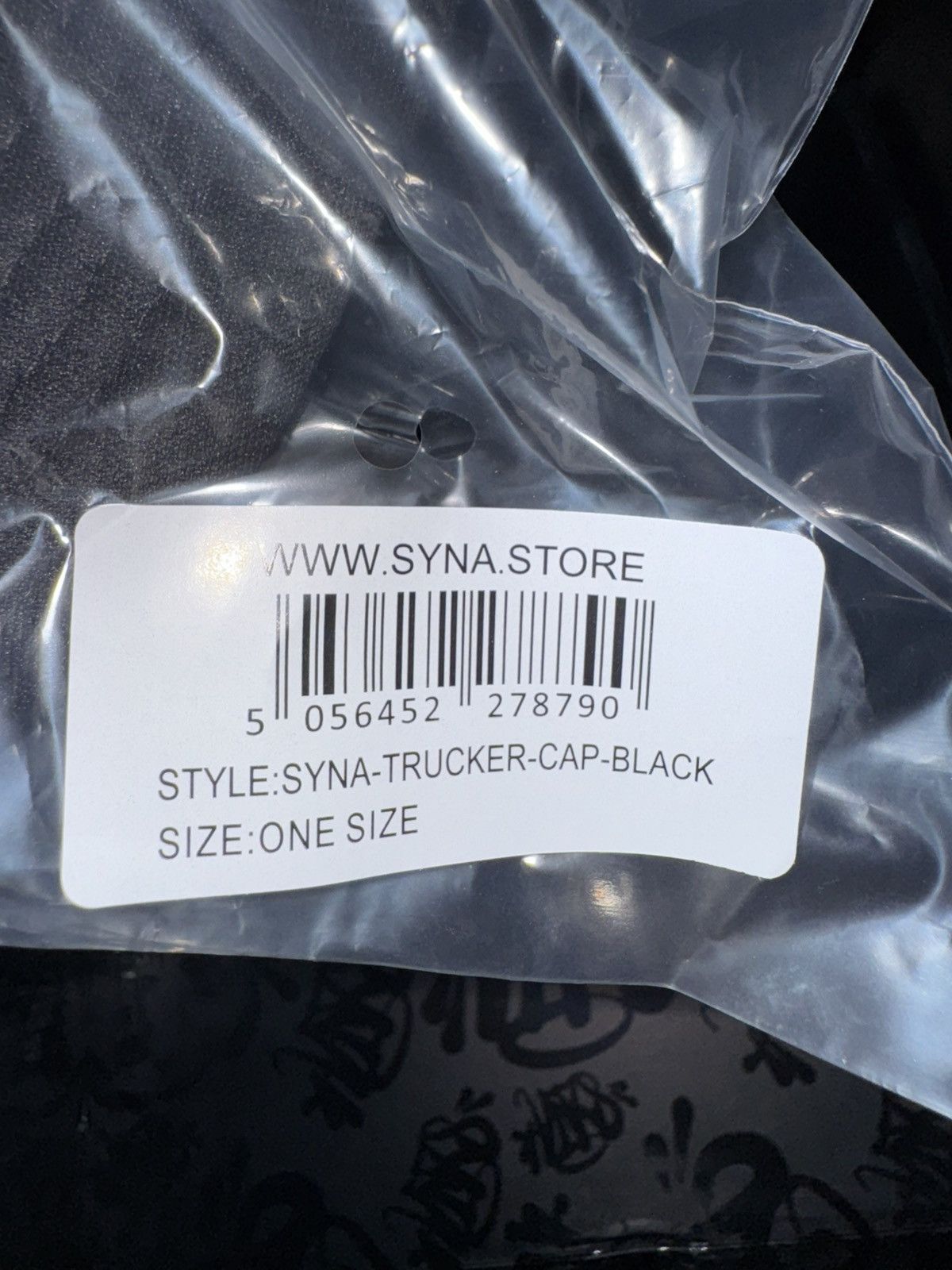 Syna World SYNA WORLD TRUCKER HAT - BLACK Size ONE SIZE - 3 Thumbnail