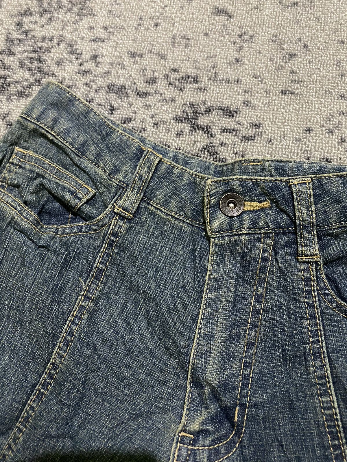 Hysteric Glamour × Japanese Brand Y2k Unclebob ifsixwasnine bootcut Jeans Size US 29 - 3 Thumbnail