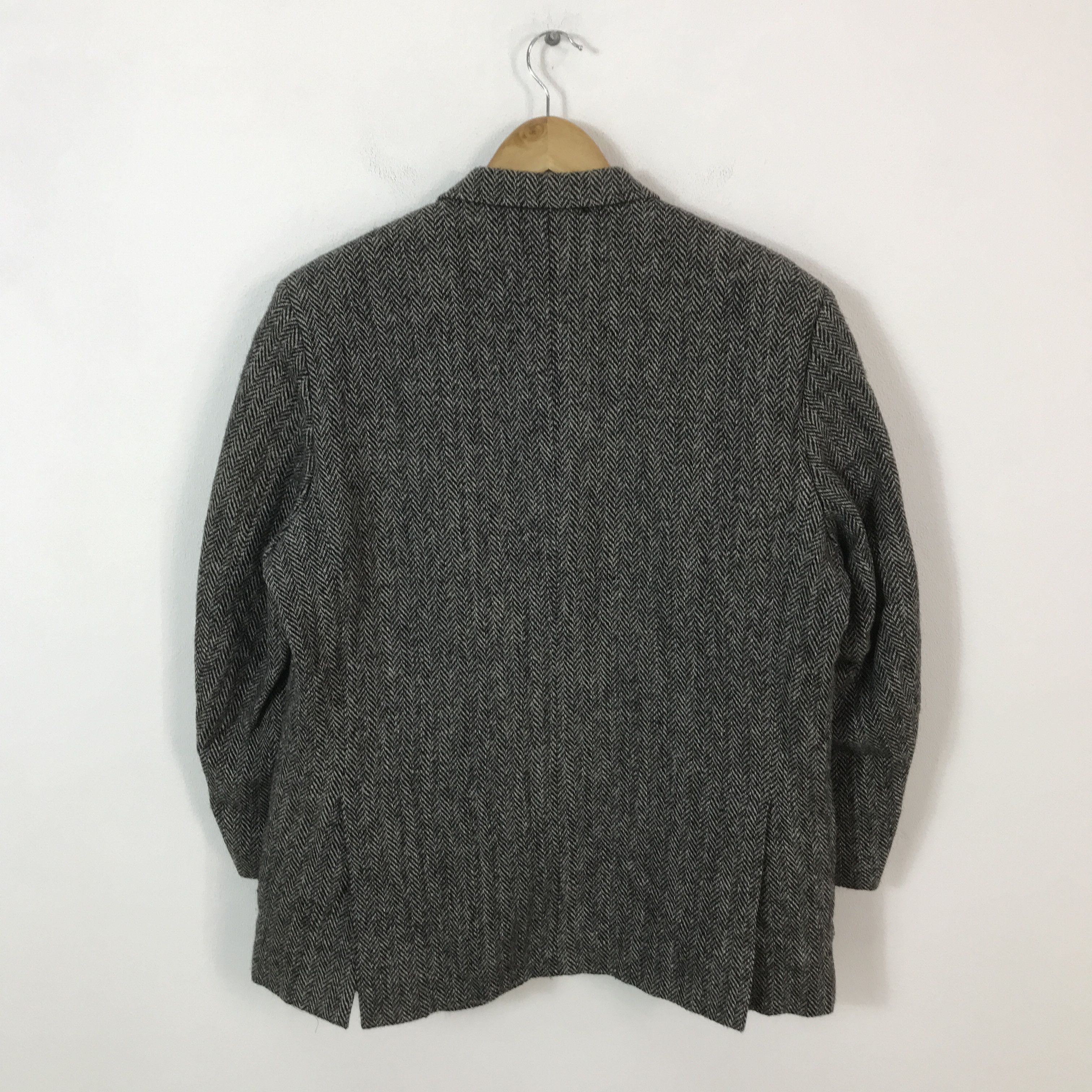 Harris Tweed Vintage Harris Tweed Wool Blazer Coat jacket Size US L / EU 52-54 / 3 - 2 Thumbnail