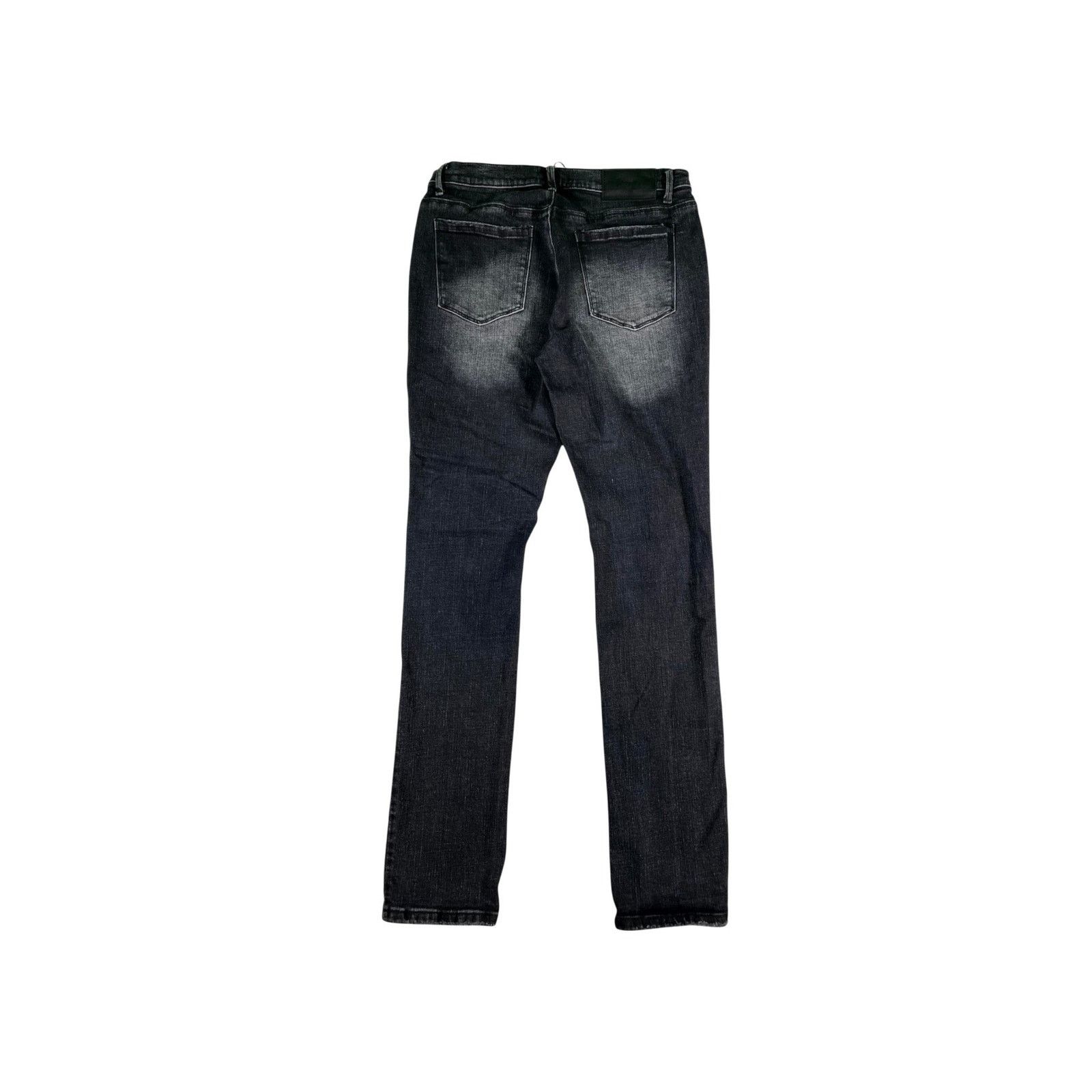 Rta RTA Embroidered Black Wash Jeans Size US 31 - 2 Thumbnail