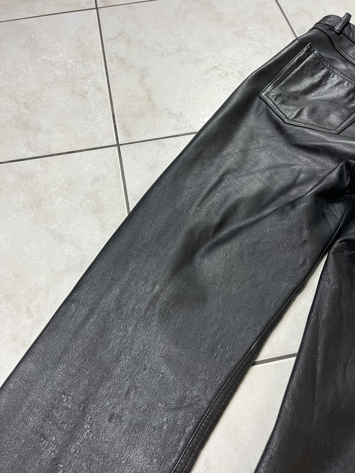 Leather × Vintage Vintage Conwell 32x32 leather classic pants trousers Size US 32 / EU 48 - 22 Thumbnail