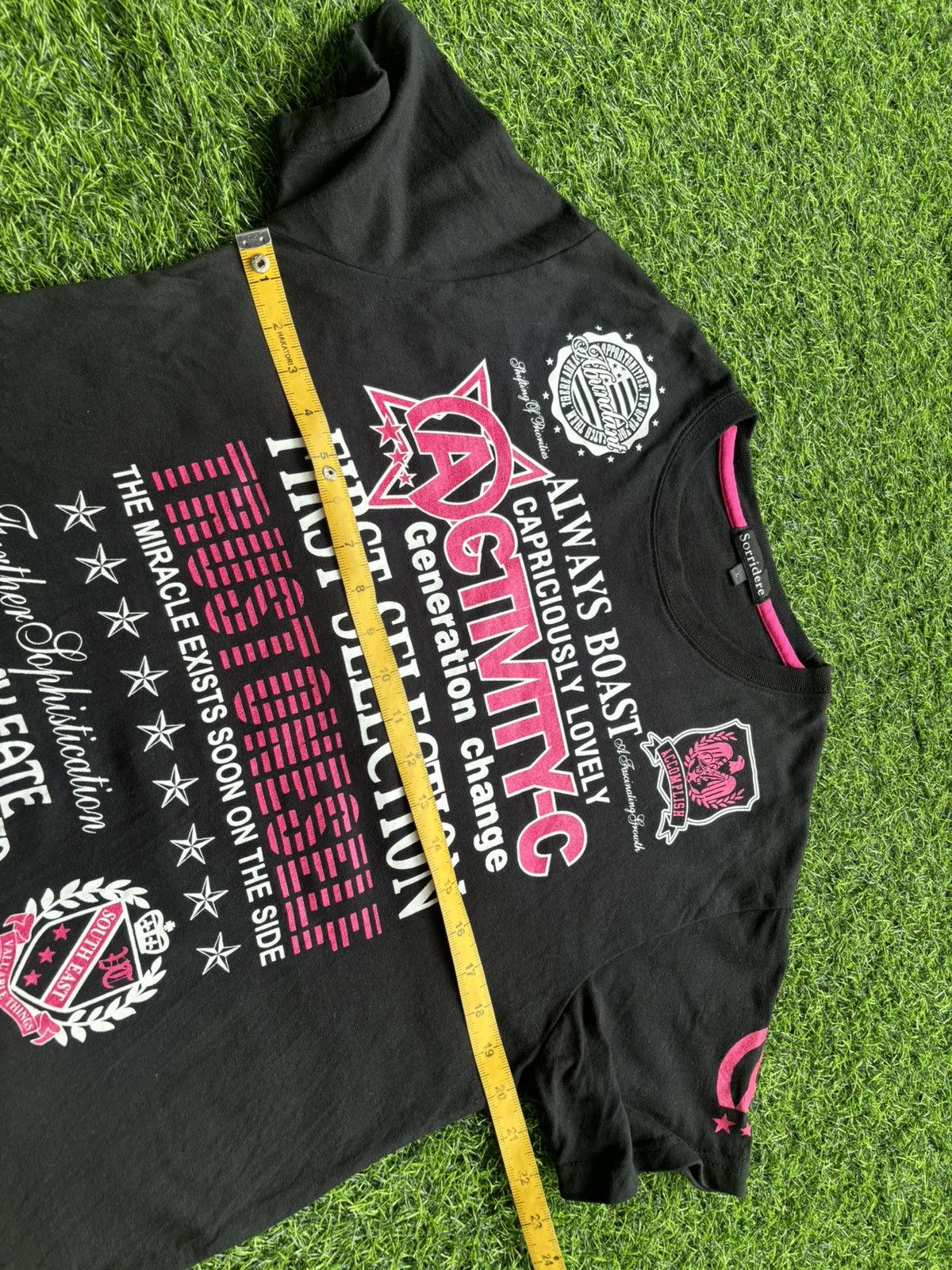 Hysteric Glamour Y2k Sorridere Punk Style Tshirt Size US L / EU 52-54 / 3 - 7 Thumbnail
