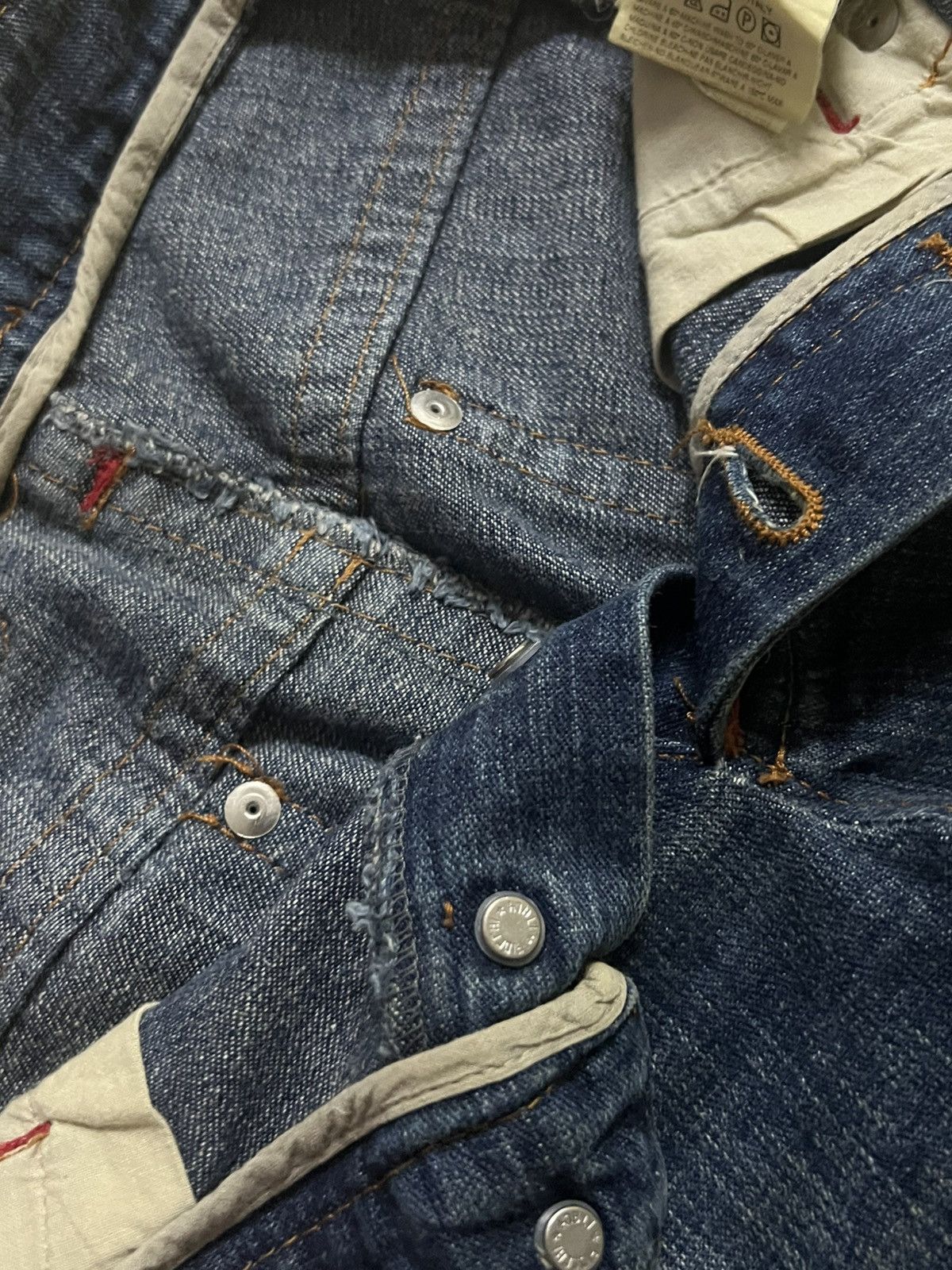 Dsquared2 Dsquared2 SS04 "Chip Chip" Patch Denim Jeans Size US 32 / EU 48 - 8 Thumbnail