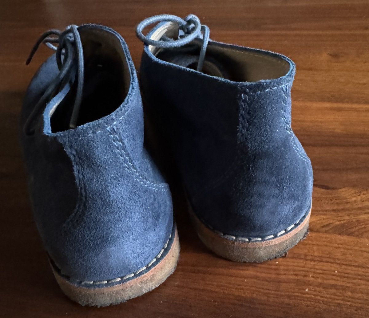 A.P.C. A.P.C. Chukka Boots Blue Suede Size US 10.5 / EU 43-44 - 6 Thumbnail