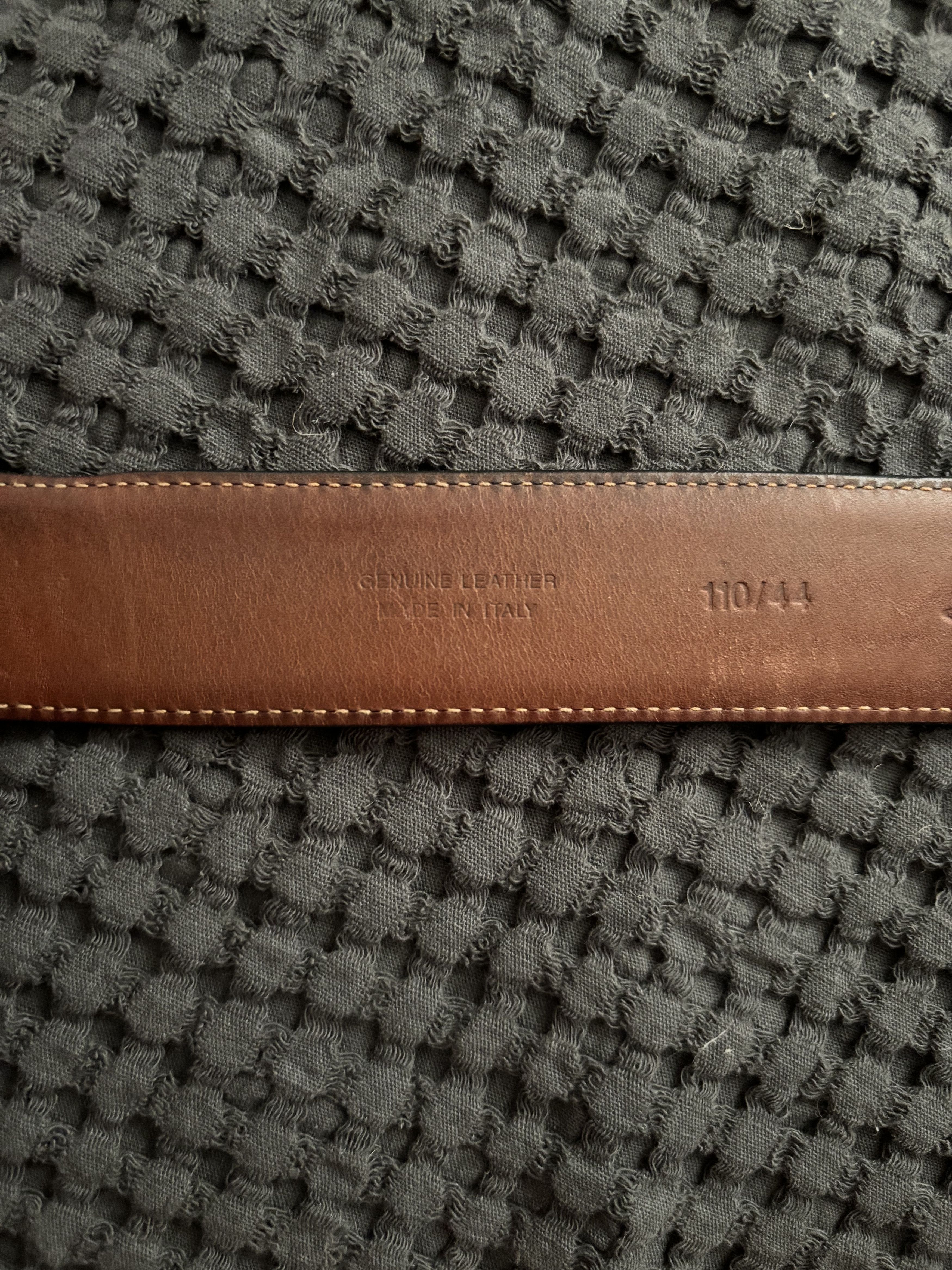 Santoni Men's Belt Santoni Size 44 - 7 Thumbnail