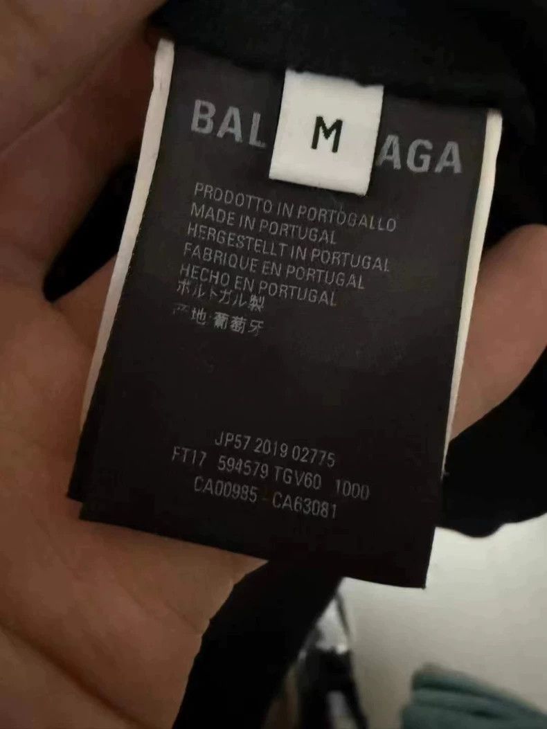 Balenciaga Balenciaga Glitter Crown Short Sleeves Size US M / EU 48-50 / 2 - 4 Thumbnail