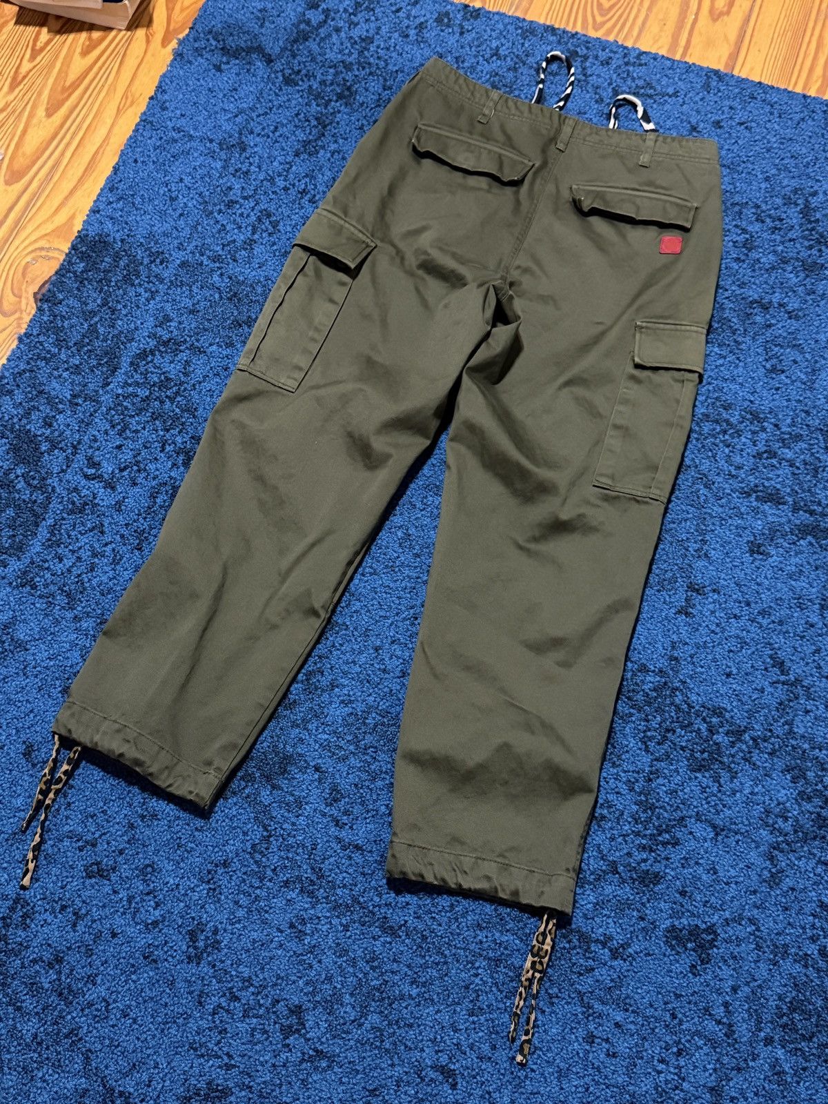 CLOT Olive Clot Cargo pants Size US 31 - 8 Thumbnail