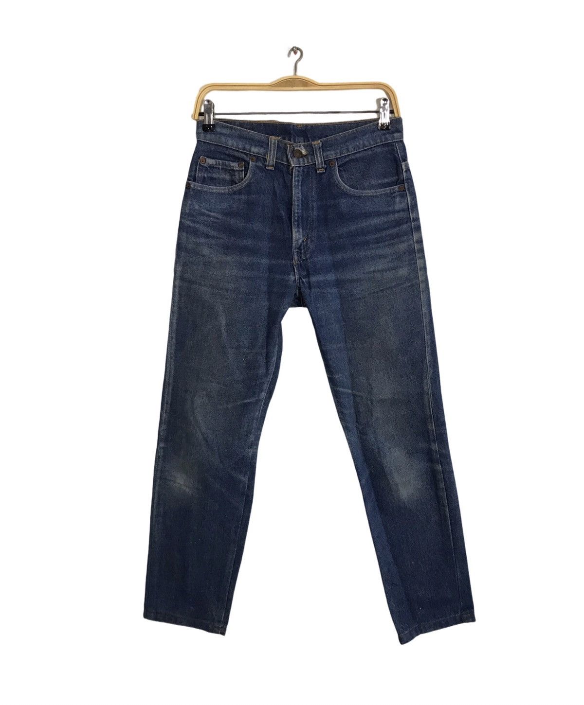 Levi's Vintage Clothing Levi's Lot 517-0217 Indigo Denim Jeans Relaxed Tapered Size US 29 - 6 Thumbnail