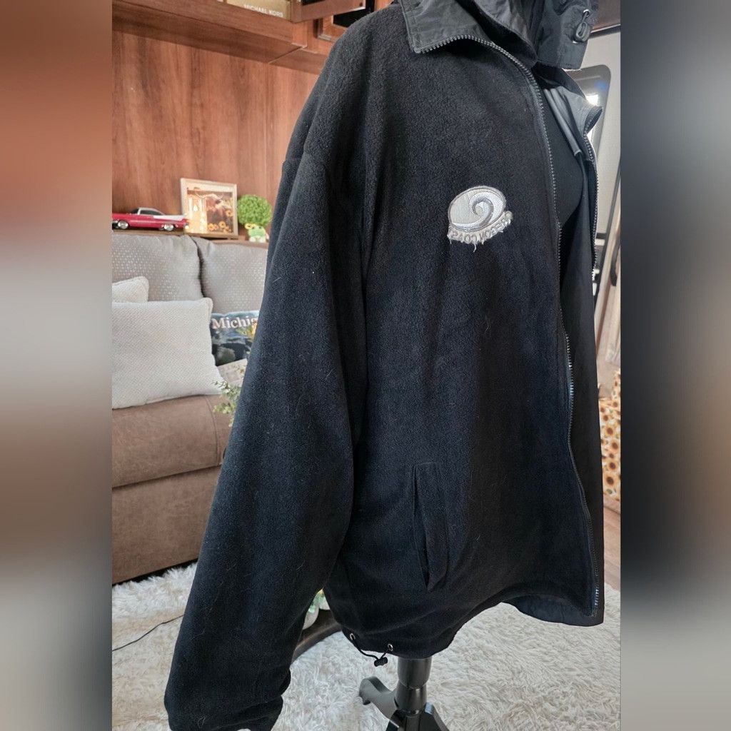 Tipsy Elves Black and Gray Men's Reversible Jacket Size US XXL / EU 58 / 5 - 10 Thumbnail