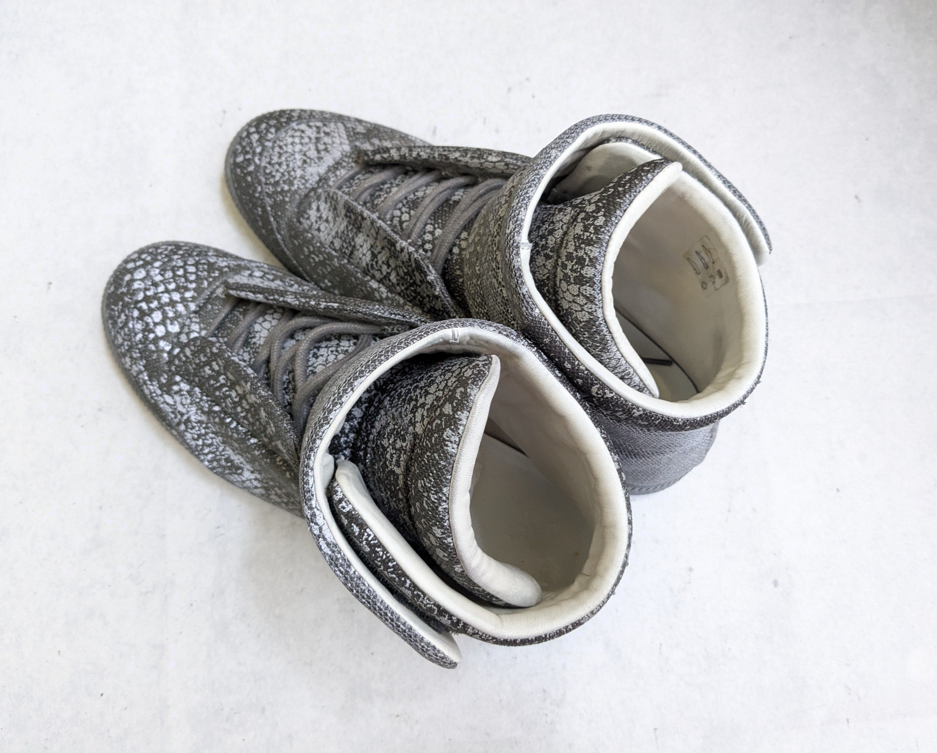 Maison Margiela Maison Margiela Future Gray 12 45 High Tops Reflective Size US 12 / EU 45 - 15 Thumbnail