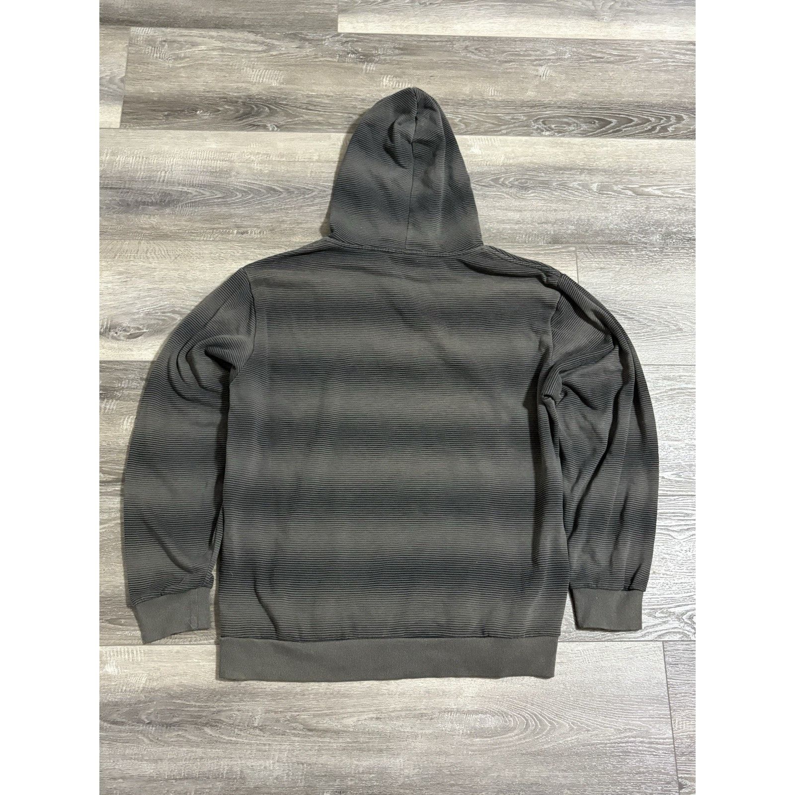 Other DC Shoes Grey Striped Hoodie Y2K Skater Streetwear - Mens XL Size US XL / EU 56 / 4 - 7 Thumbnail