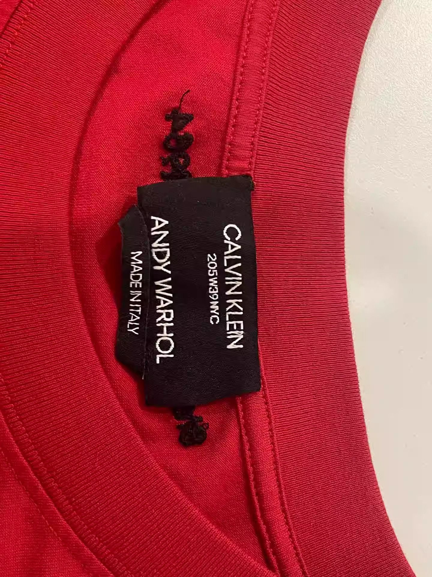 Raf Simons Raf simons red portrait short sleeve tee-2505 Size US M / EU 48-50 / 2 - 3 Thumbnail