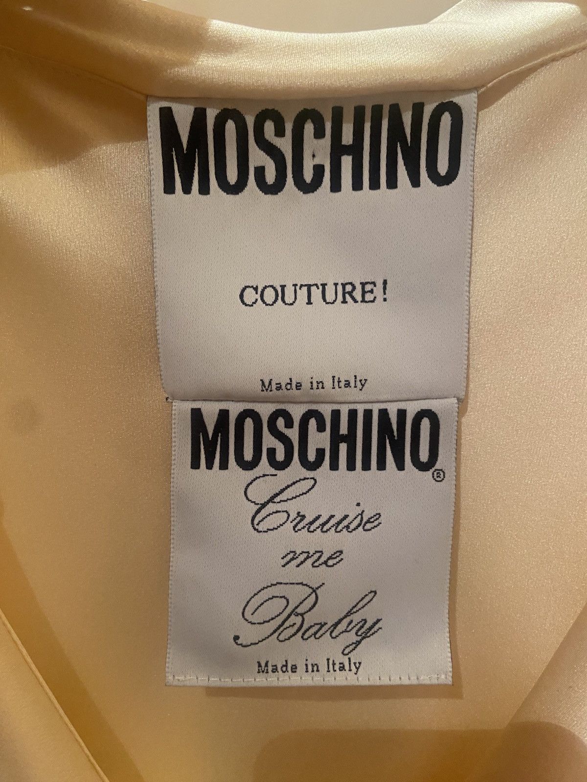 Moschino Moschino SS 1989 Couture Blouse Silk Size L / US 10 / IT 46 - 5 Thumbnail