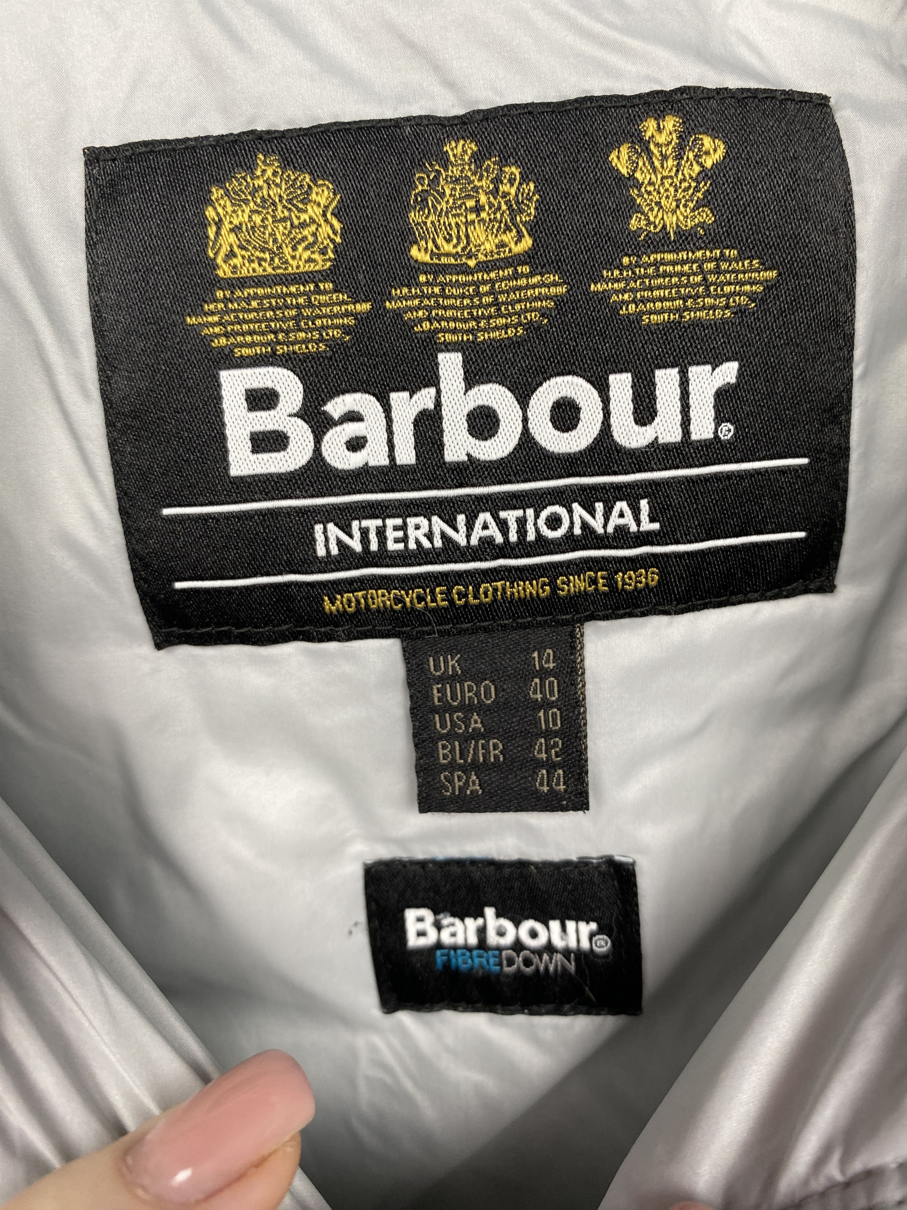 Barbour Barbour International Womens Ace Quilted Puffer Jacket Size L / US 10 / IT 46 - 4 Thumbnail