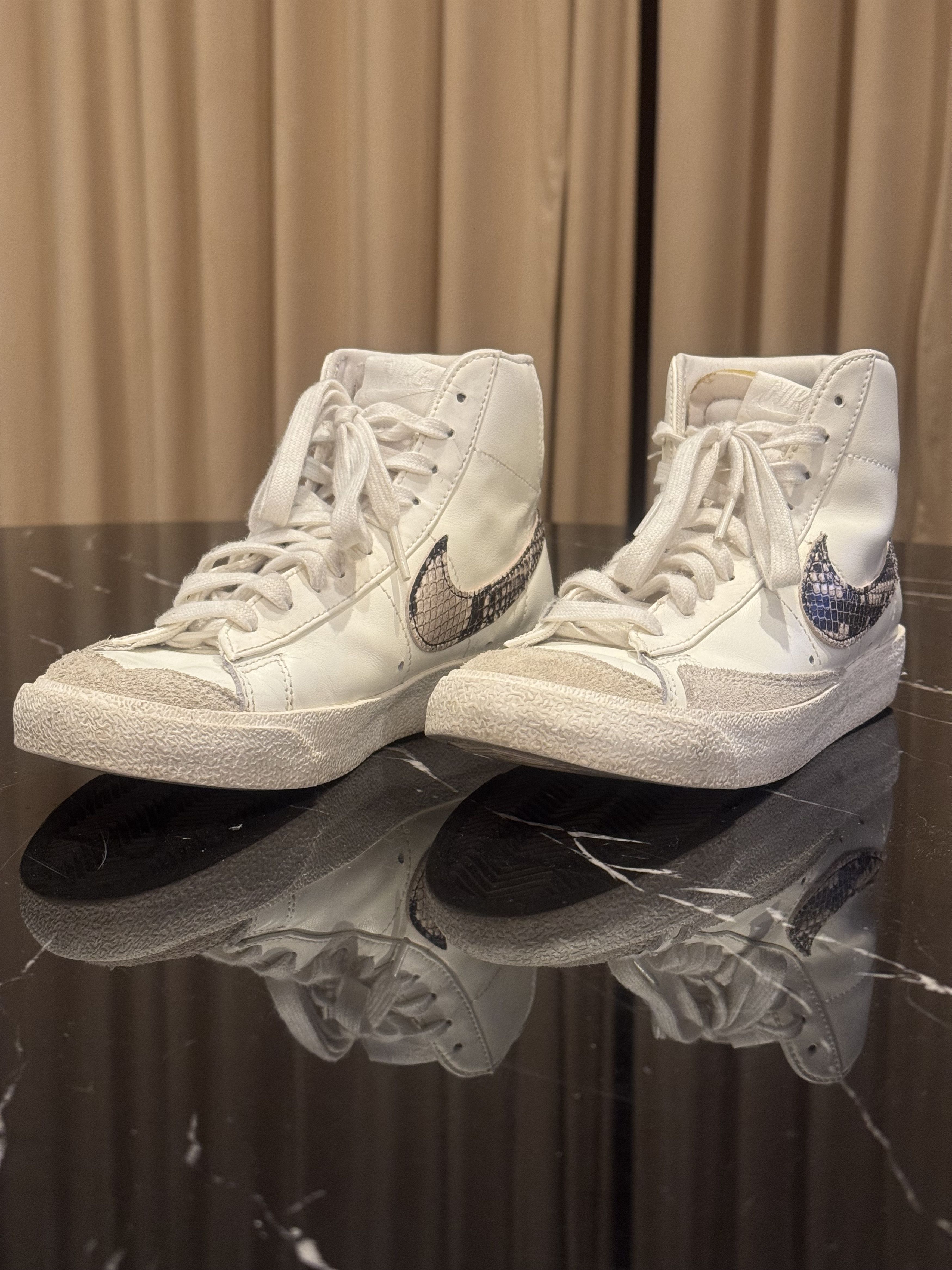 Nike Nike Blazer Mid 77 Snakeskin Size US 7 / IT 37 - 4 Thumbnail