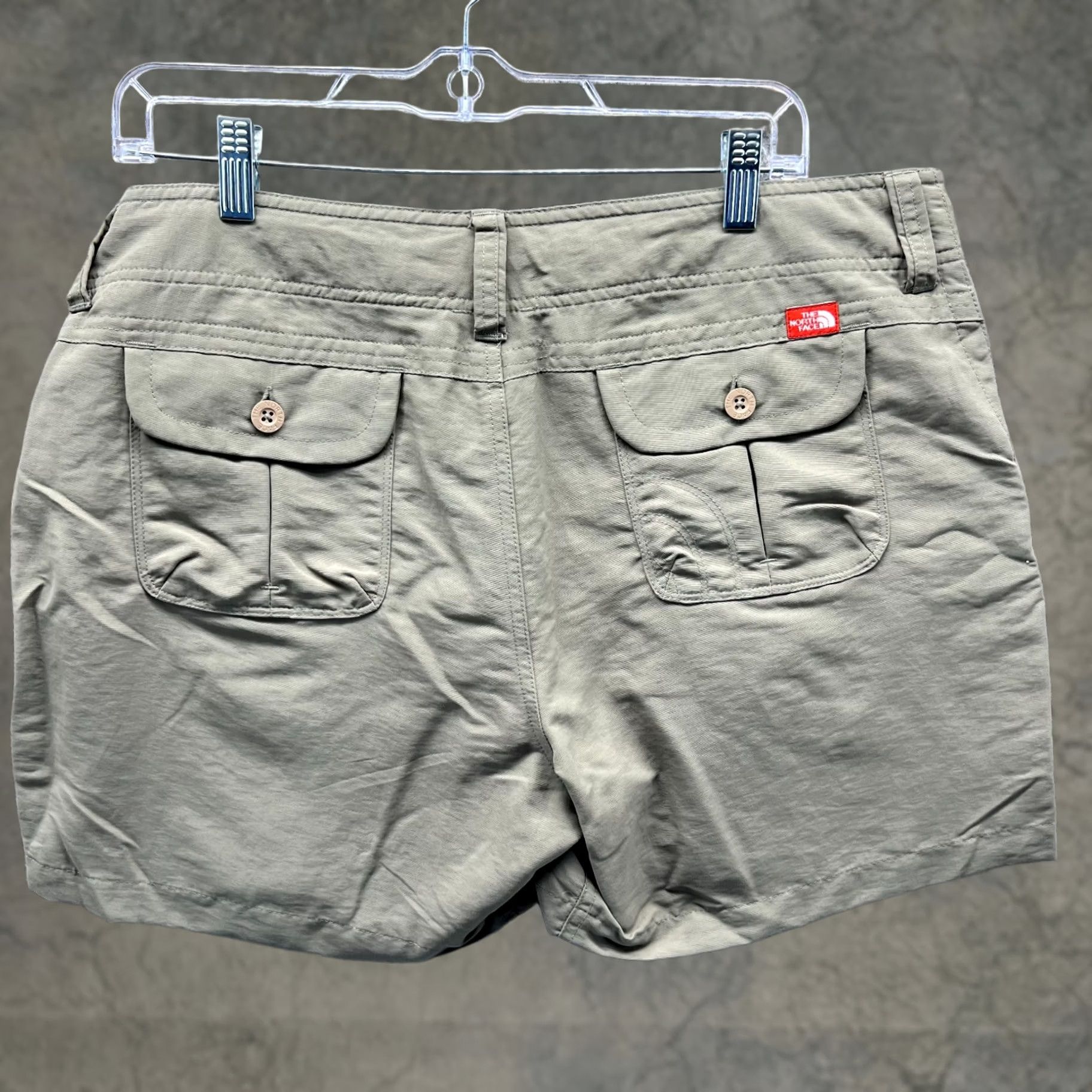 The North Face The North Face Womens Shorts Khaki Chino Casual Hiking Tan Beige 14 Size 36" / US 14 / IT 50 - 1 Thumbnail