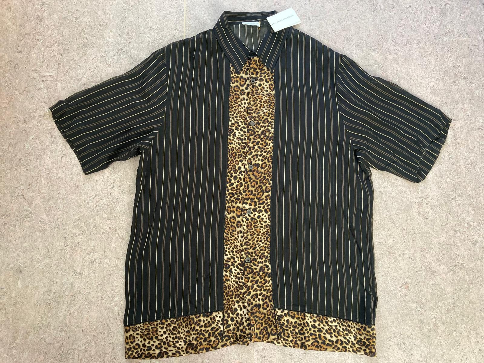 Dries Van Noten Dries Van Noten Striped Leopard Shirt Size 50 Size US M / EU 48-50 / 2 - 1 Thumbnail