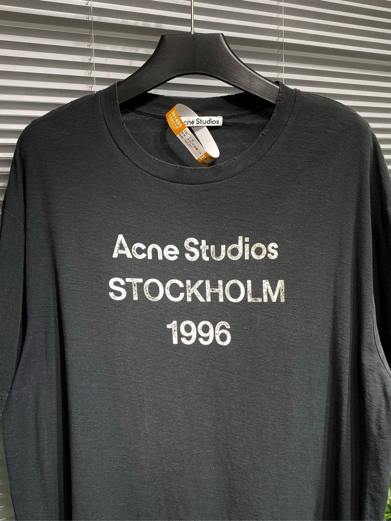 Acne Studios Acne Studios made old short-sleeved T-shirts- Size US XL / EU 56 / 4 - 3 Thumbnail