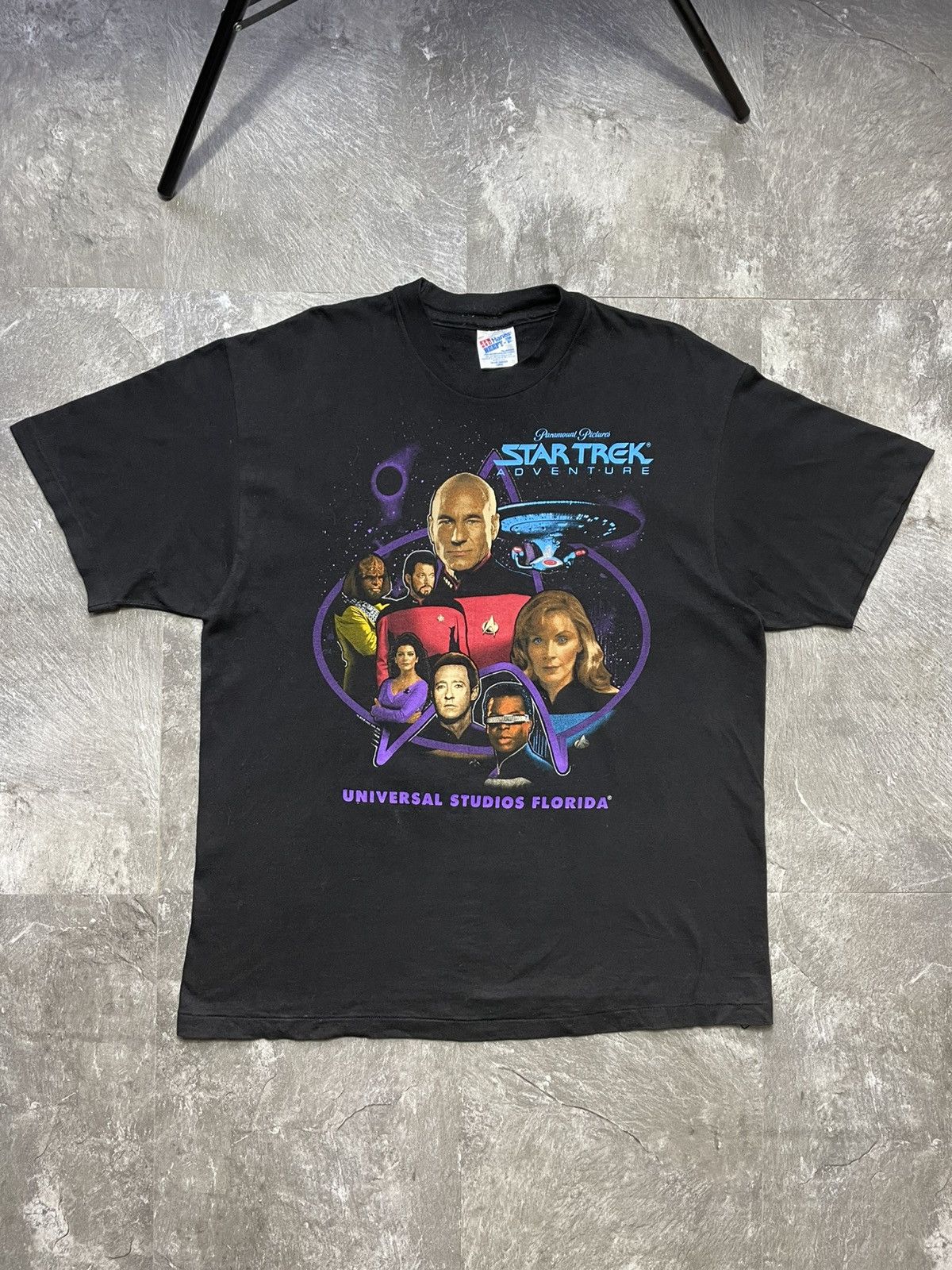 Vintage Vintage Rare 1993 Movie Star Trek Adventure Graphics Tee Size US L / EU 52-54 / 3 - 1 Thumbnail