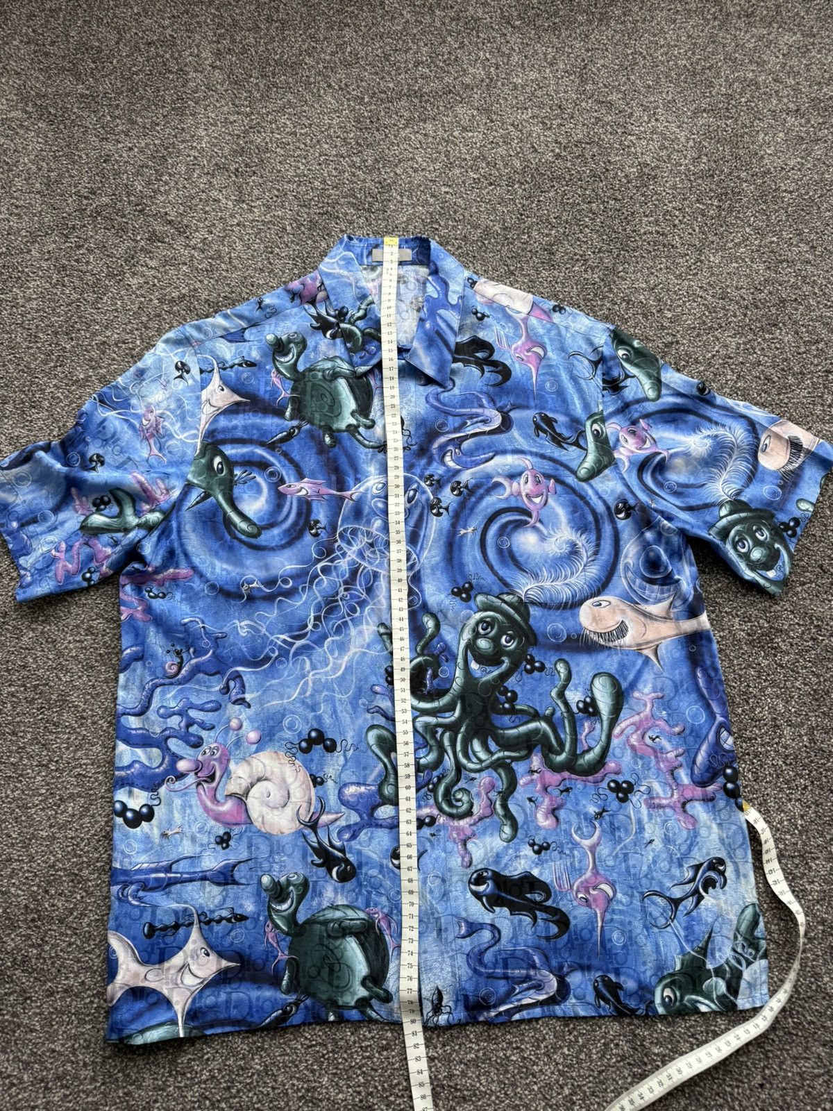 Dior Dior x Kenny Scharf Oblique Button up Shirt - 40 Size US M / EU 48-50 / 2 - 12 Thumbnail