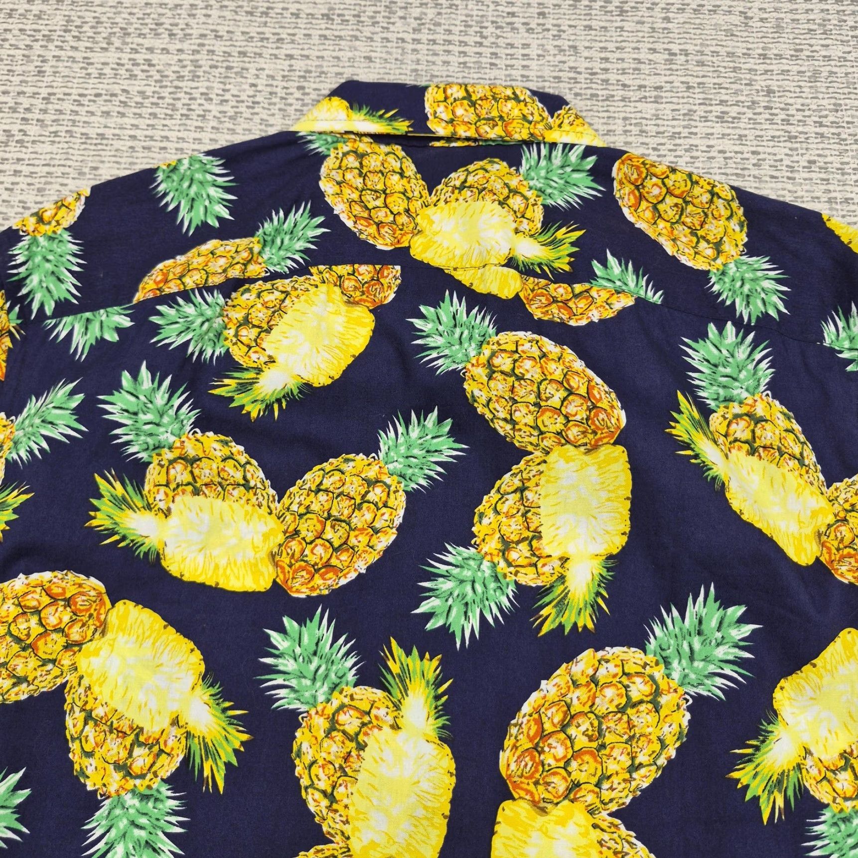 Vintage VTG Mr. Xe Shirt Mens M Button Up Pineapple Hawaiian Aloha Long Sleeve Floral Xé 90s Beach Tropical Vintage Size US M / EU 48-50 / 2 - 7 Thumbnail
