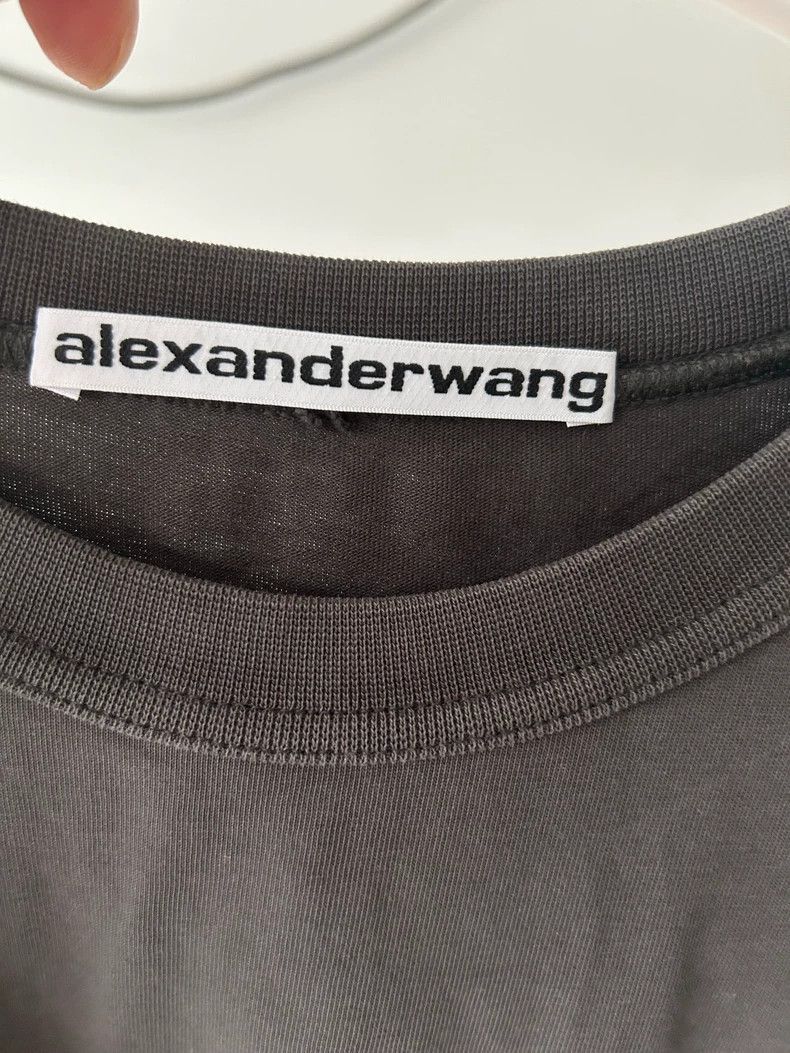 Alexander Wang Alexander Wang Logo Short Sleeve T-Shirt- Size M / US 6-8 / IT 42-44 - 5 Thumbnail