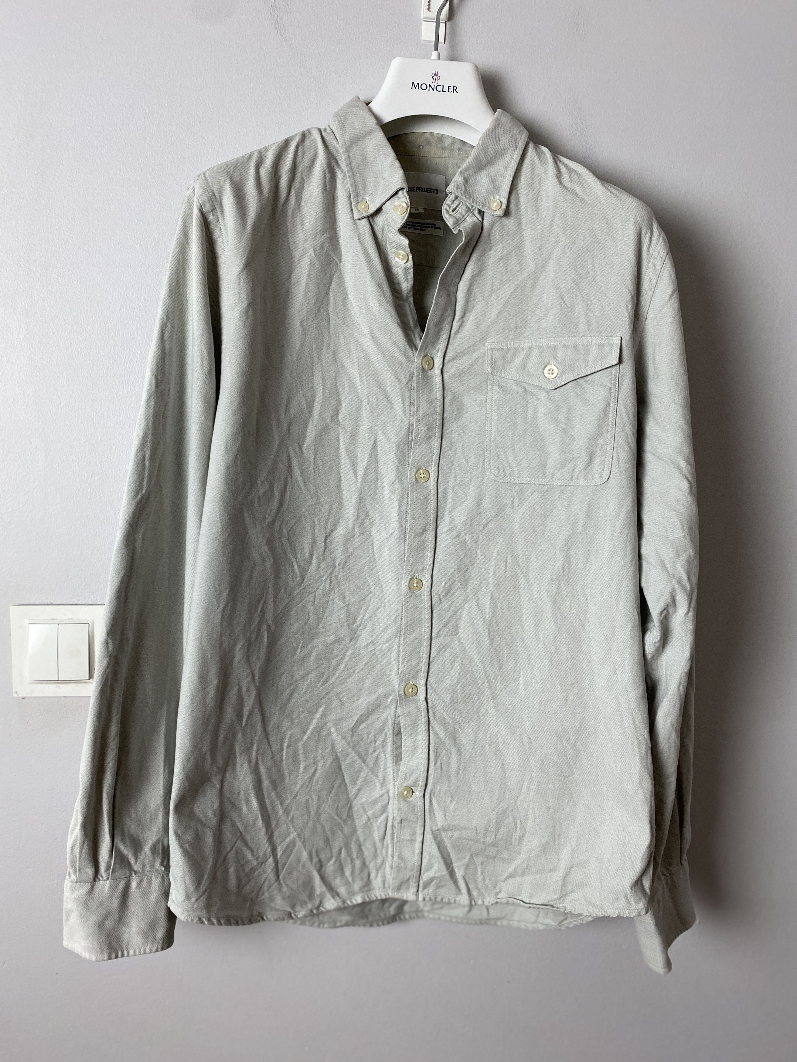 Norse Projects Norse Projects Anton Brushed shirt casual basic Size US M / EU 48-50 / 2 - 1 Thumbnail