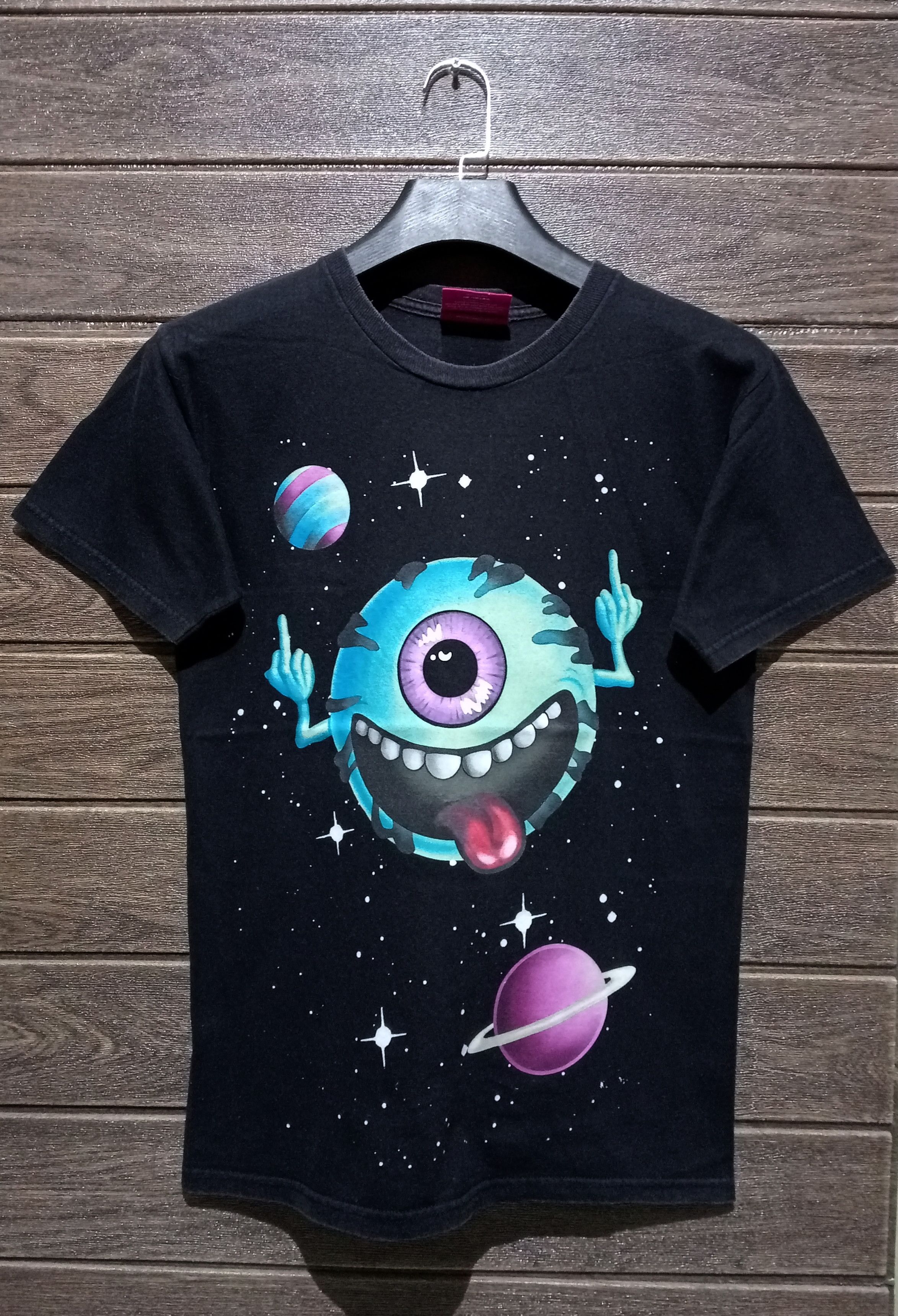 Mishka Vintage Mishka NYC MNWKA Fuck Tee Size US S / EU 44-46 / 1 - 1 Thumbnail