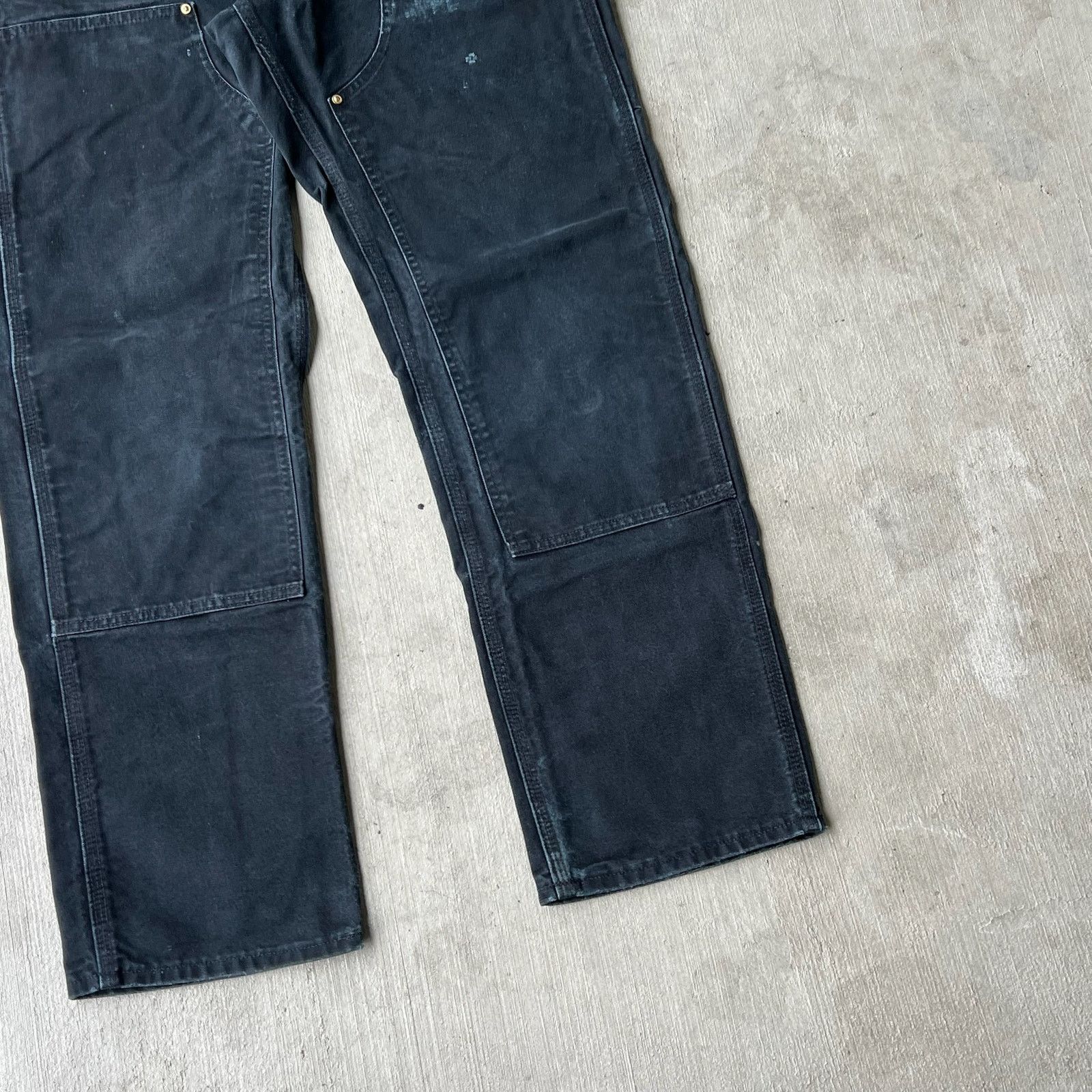 Carhartt × Vintage Carhartt black double knee work wear carpenter pants Size US 30 / EU 46 - 3 Thumbnail