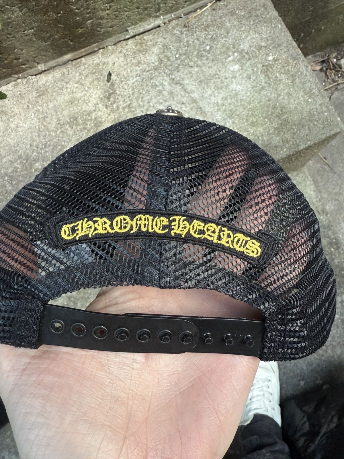Chrome Hearts Chrome Hearts Camo Plus Trucker Hat Size ONE SIZE - 3 Thumbnail