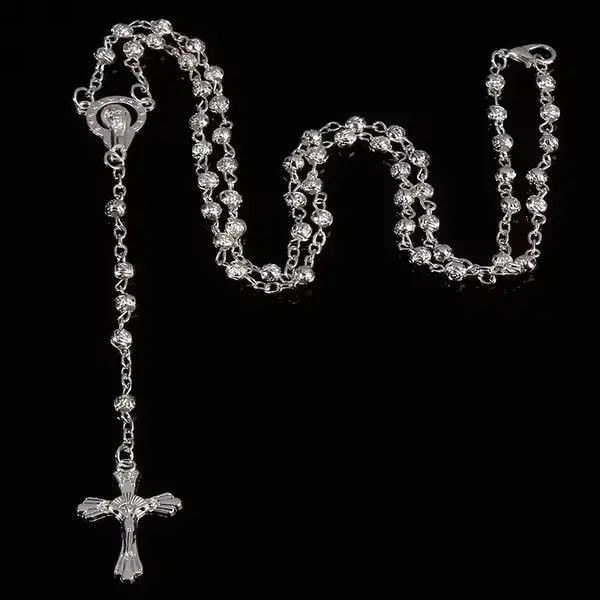 Jewelry Saint Benedict Rosary Necklace Chain Catholic Church Jesus Size ONE SIZE - 4 Thumbnail