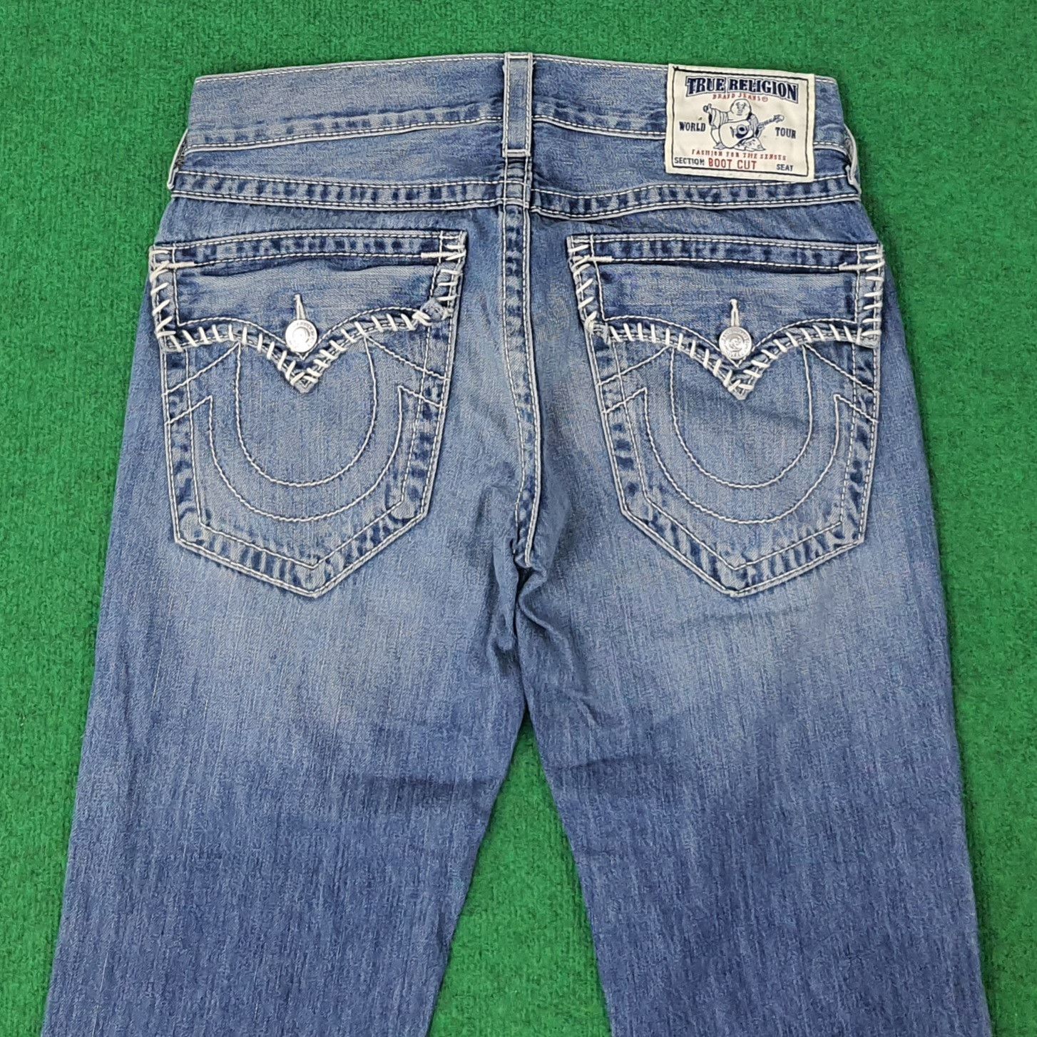 True Religion Vintage True Religion American Brand Jeans C258N23 Size US 33 - 2 Thumbnail
