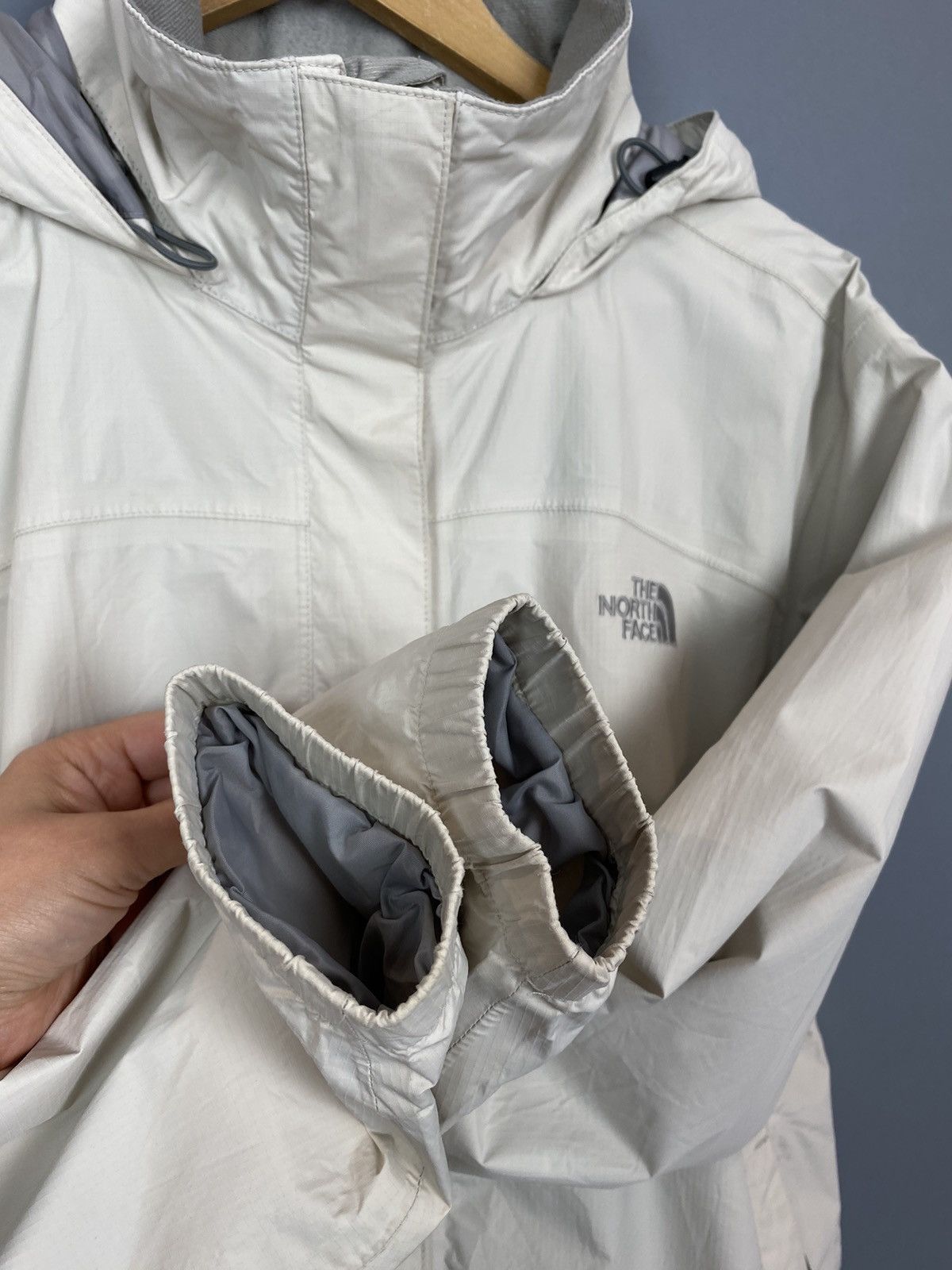 The North Face The North Face HyVent Long Sleeve Full Zip Jacket Sz Large Size L / US 10 / IT 46 - 18 Thumbnail