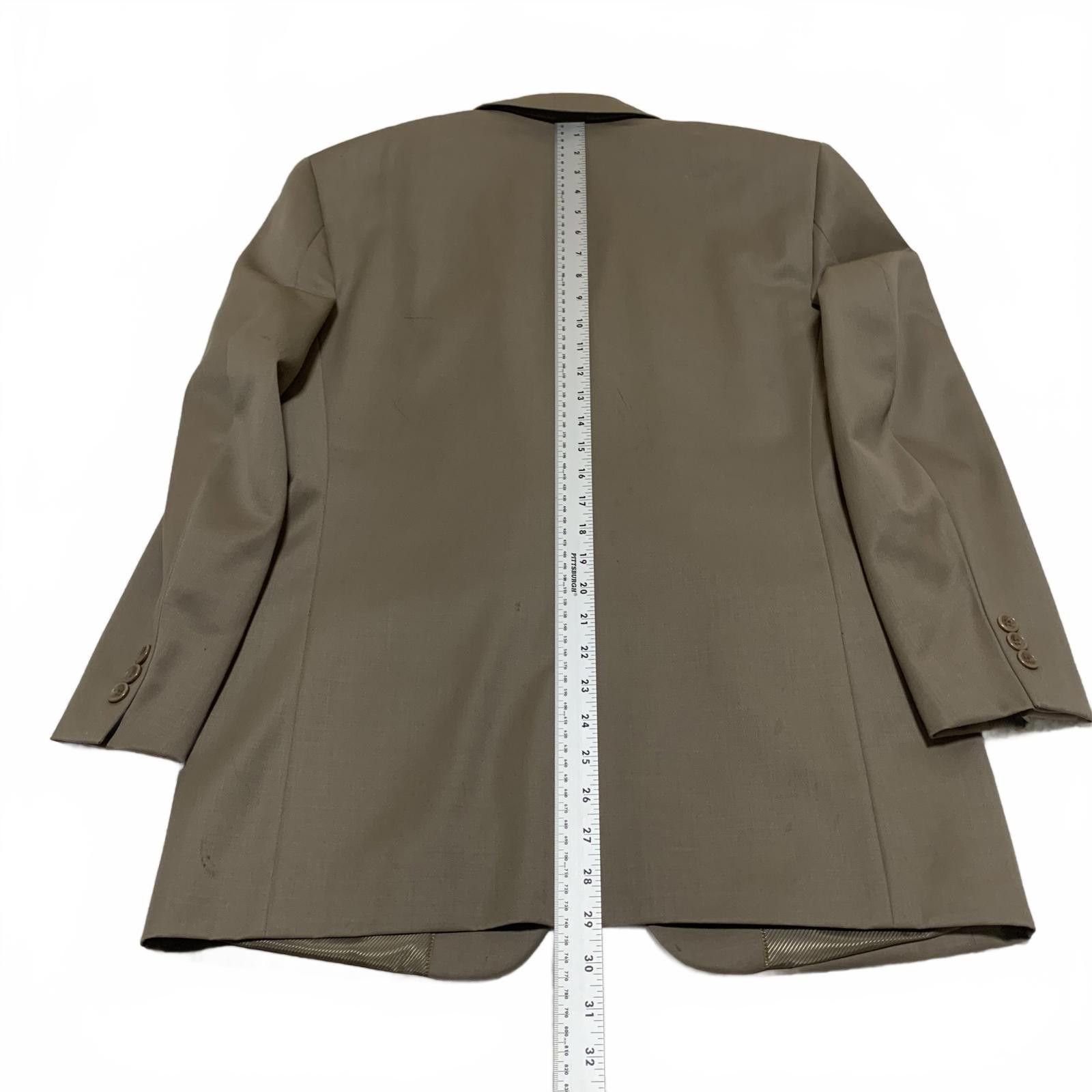 Other Arbon Men's 30S Two-Piece Suit Beige Single-Breasted Blazer Size 40R - 4 Thumbnail