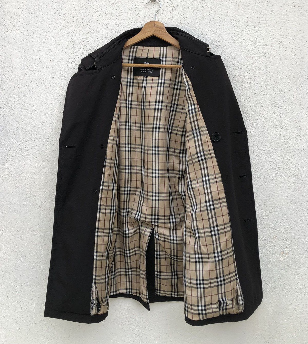 Burberry Burberry Black Label Lined Novacheck Trench Coat Size US M / EU 48-50 / 2 - 8 Thumbnail