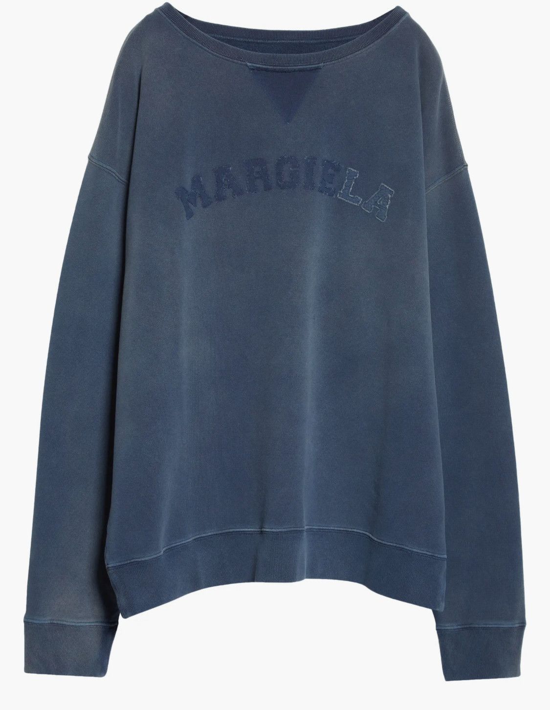 Maison Margiela Maison Margiela Distressed Appliqué Sweatshirt Retail: $1160 Size US M / EU 48-50 / 2 - 1 Thumbnail
