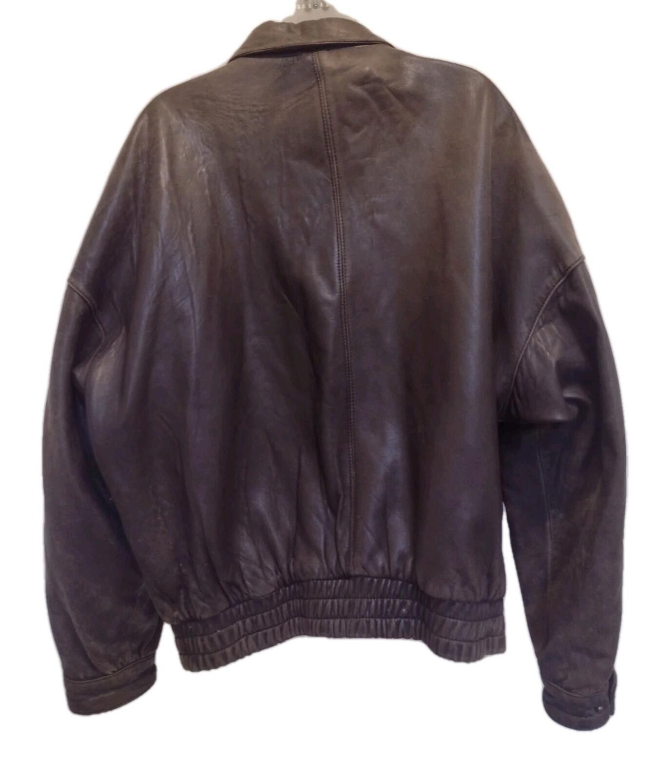 Beauty Beast 80s Luis Alvear Lamb Leather Bomber L Korea Soft Patina Size US L / EU 52-54 / 3 - 7 Thumbnail
