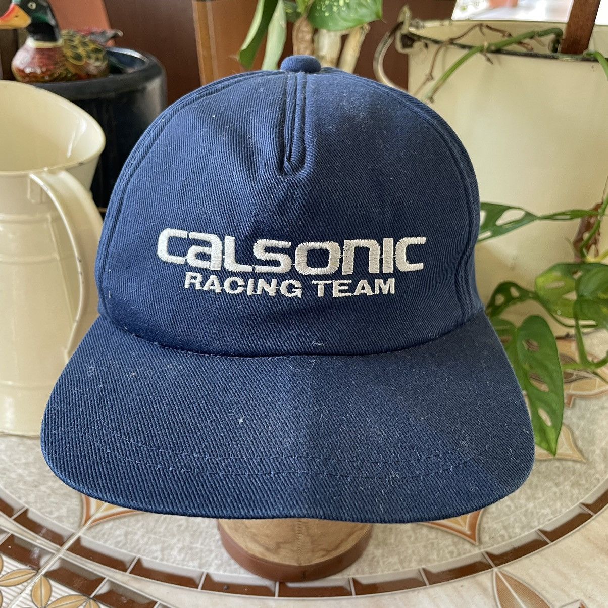 image of Vintage 80's Nissan Gt-R Calsonic Racing Team R32 R33 R34 in Blue, Men's
