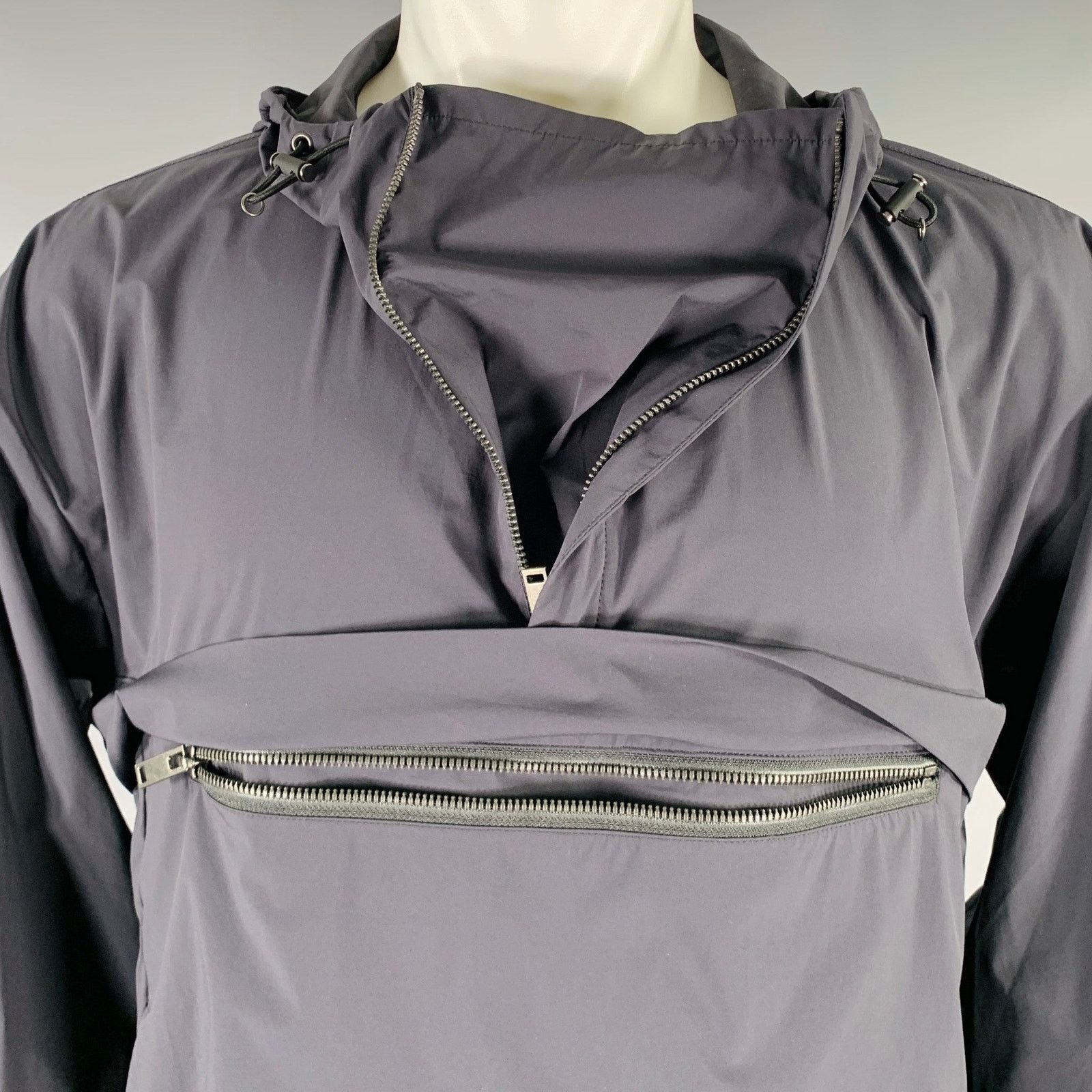 Theory THEORY Size S Black Nylon Blend Zip Pockets Jacket Size US S / EU 44-46 / 1 - 2 Thumbnail