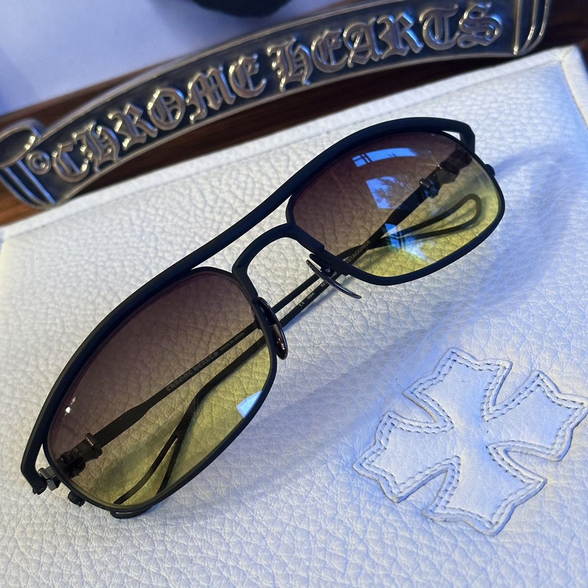 Chrome Hearts Chrome Hearts Instaounce Sunglasses Grailed