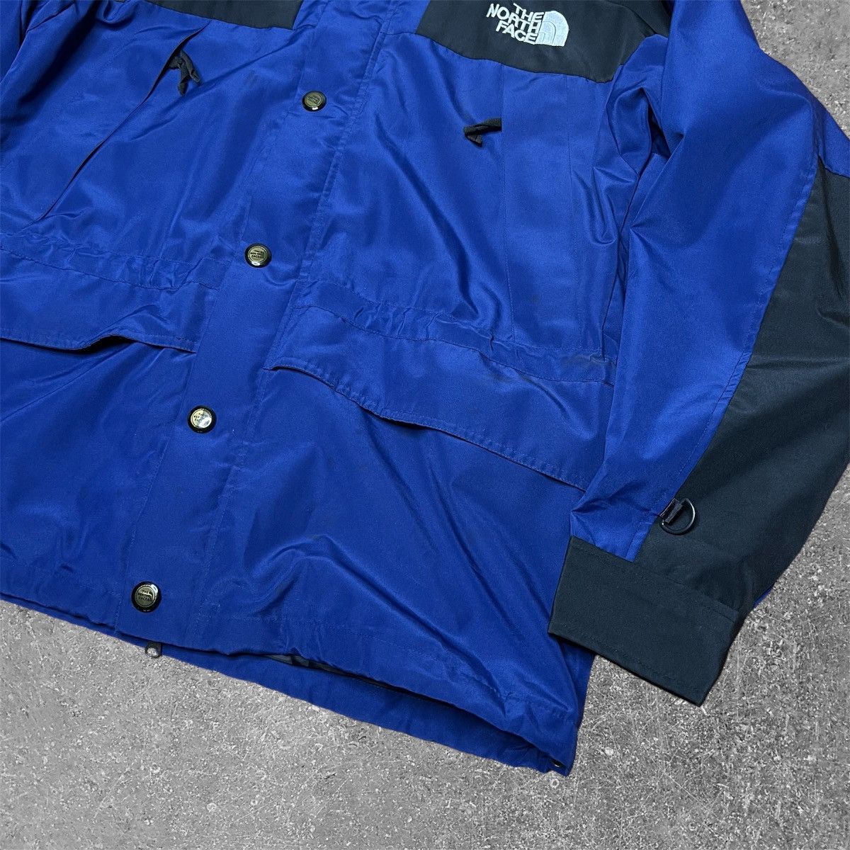 Goretex × The North Face × Vintage Vintage The North Face Gore Tex Mountain Jacket Blue Small Size US S / EU 44-46 / 1 - 3 Thumbnail
