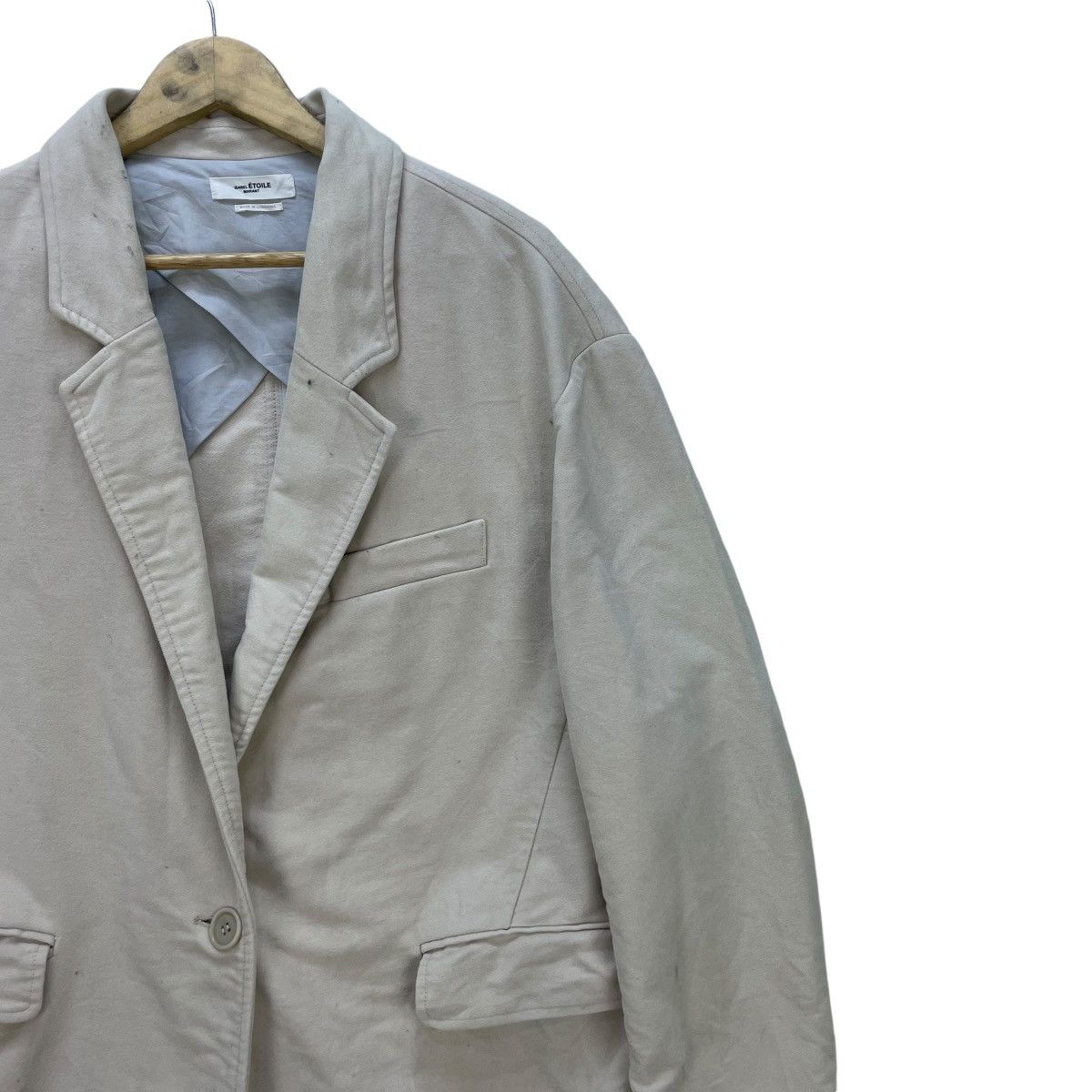 Autumn Cashmere × Isabel Marant 💥Isabel Marant Etoile Single Button Coat Jacket Size 40 Size M / US 6-8 / IT 42-44 - 4 Thumbnail