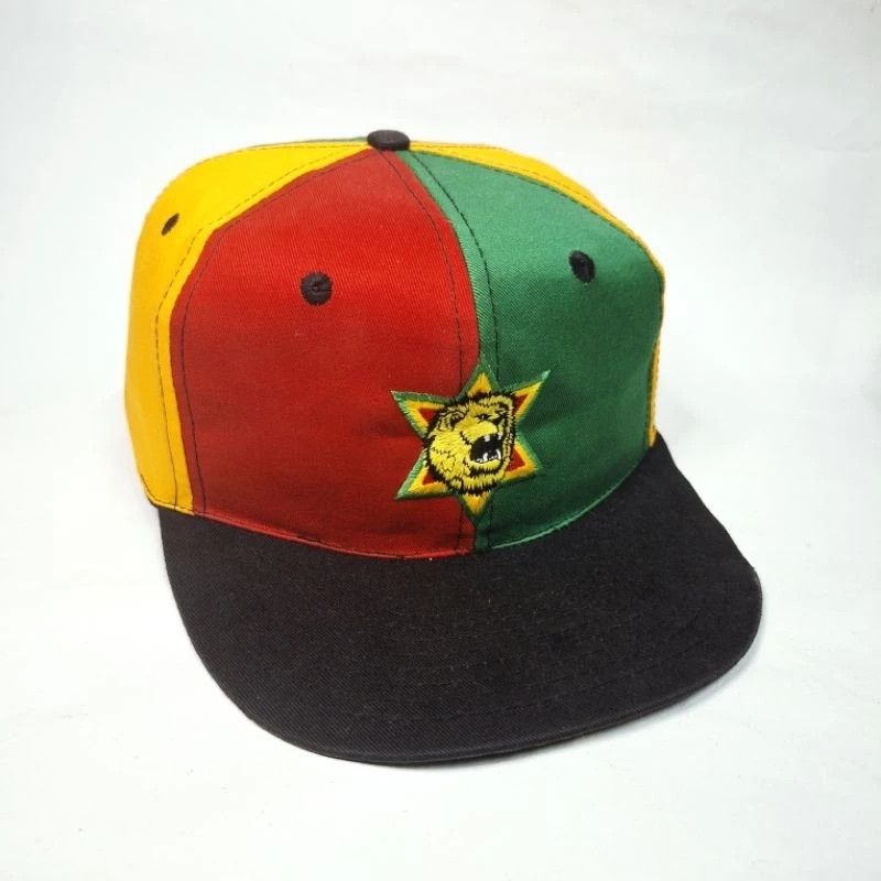 Vintage Rastafarian Original Vintage Cap – Unique, Authentic Styl Size ONE SIZE - 3 Thumbnail