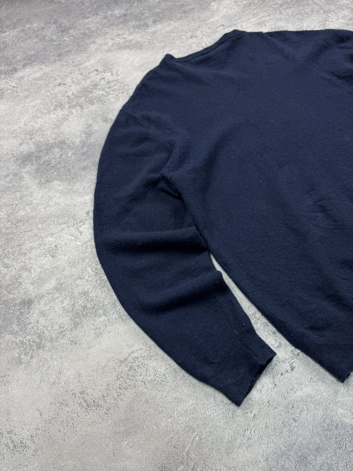 Loro Piana Loro Piana Lana Wool Blue Sweater Luxury Size US M / EU 48-50 / 2 - 12 Thumbnail