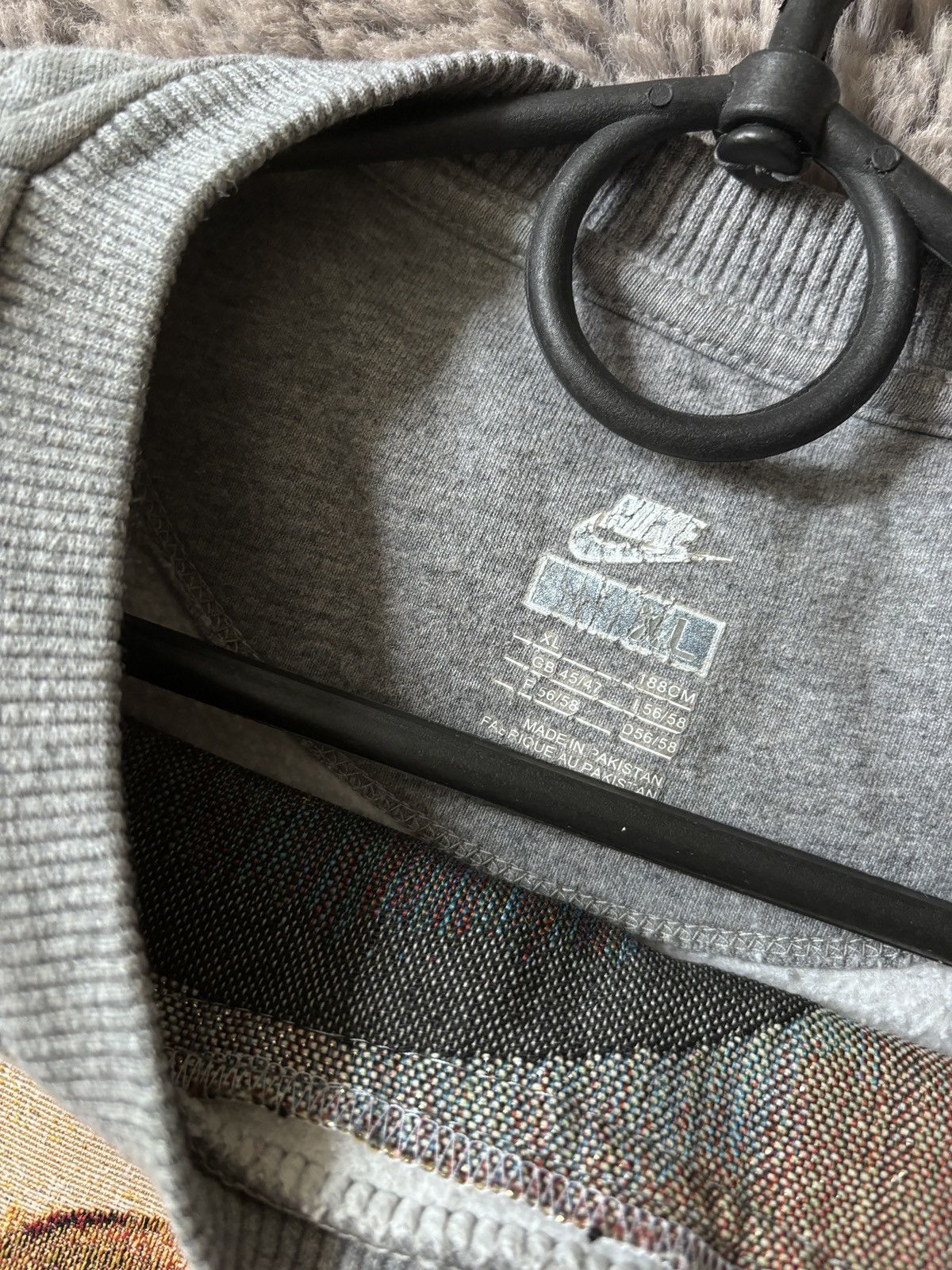 Nike × Vintage Nike Reworked Junya Watanabe style Religion Sweatshirt Size US XL / EU 56 / 4 - 5 Thumbnail