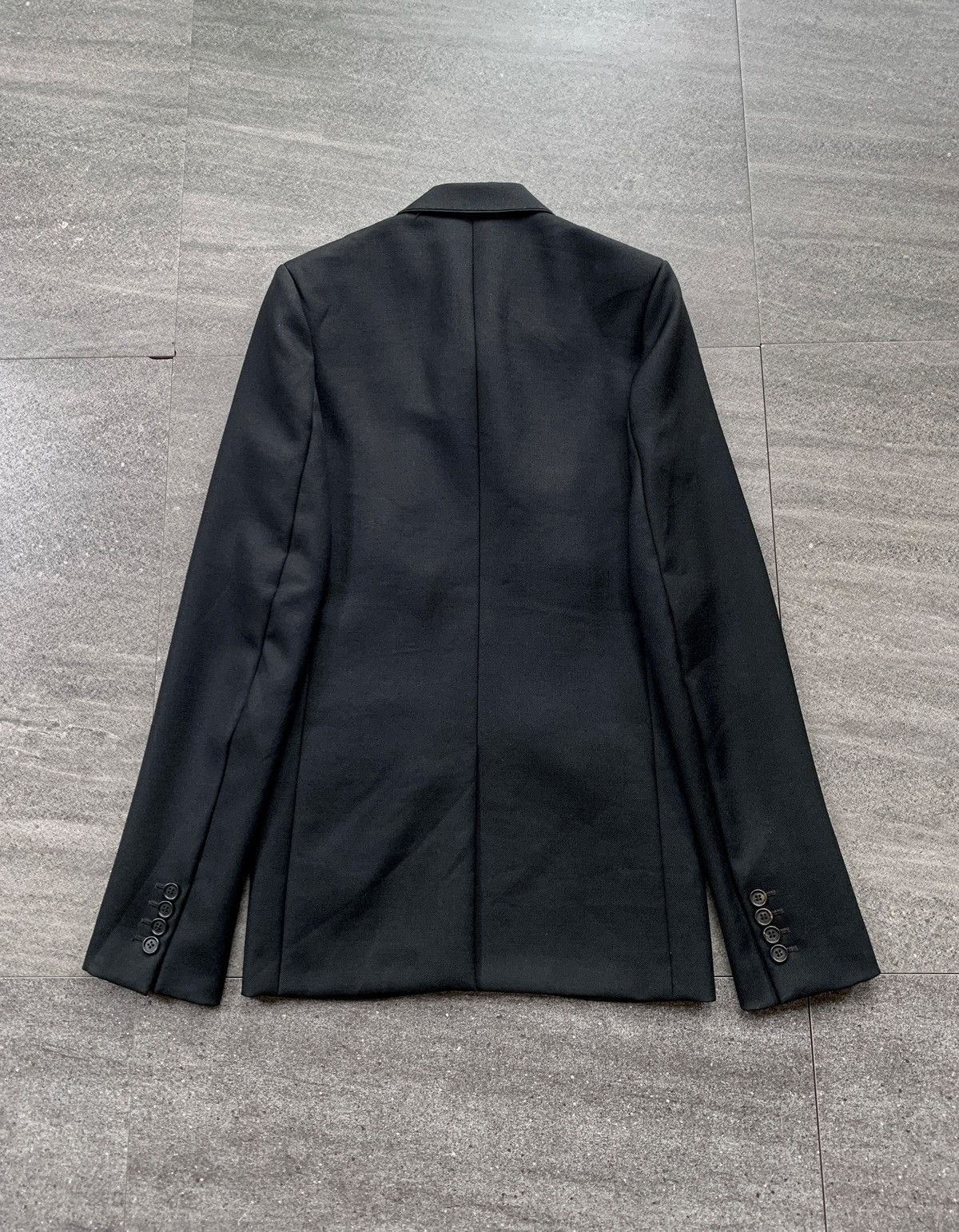 Dior F/W 2006 Crossed Lapels Blazer Jacket by Hedi Slimane Size 46S - 6 Thumbnail