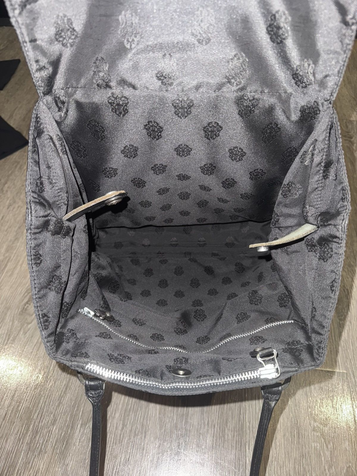 Chrome Hearts Chrome Hearts Vintage Dagger Motif Nylon Tote Bag Size ONE SIZE - 9 Thumbnail
