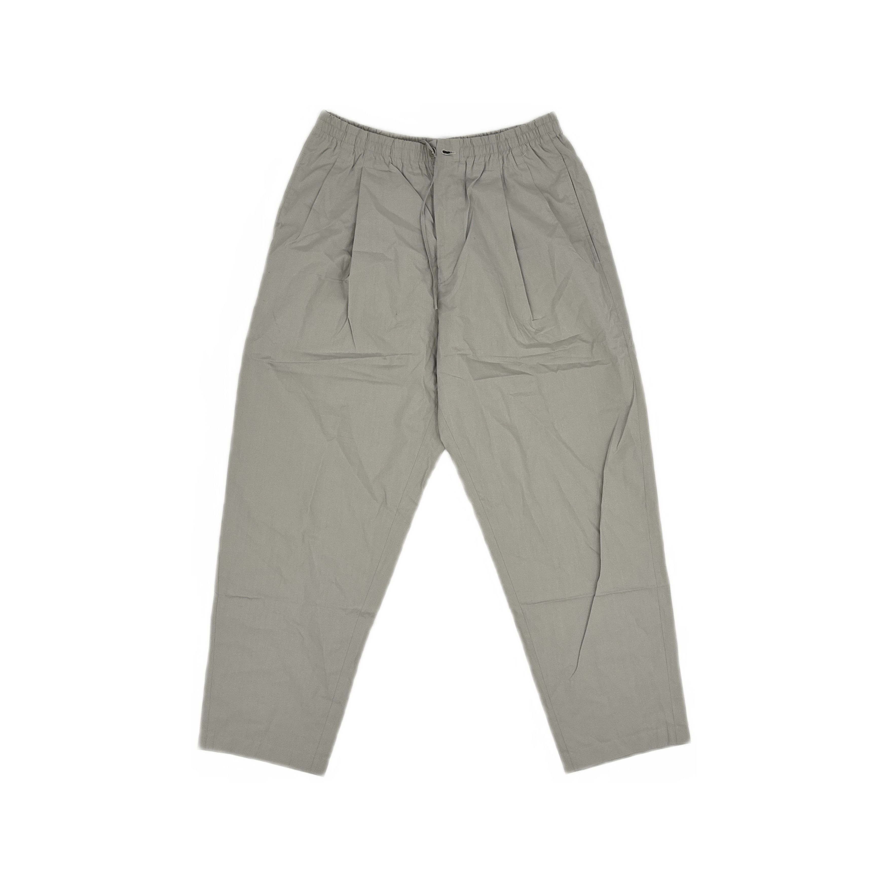 Hermes Hermes Gray Cotton Tapered Trousers 38 Size US 38 / EU 54 - 1 Thumbnail
