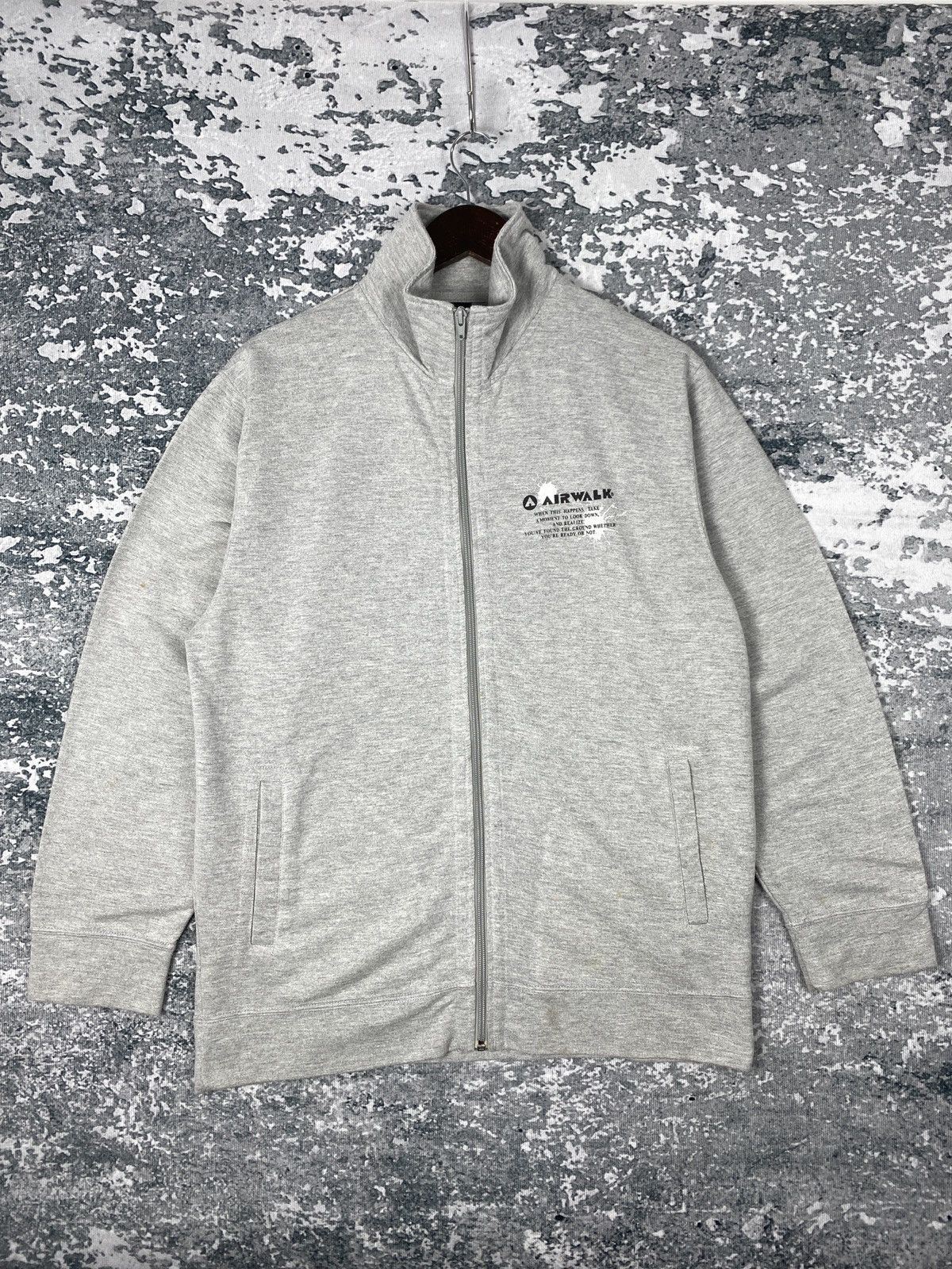 Airwalk Vintage Airwalk Zip Up Sweatshirts Size US XL / EU 56 / 4 - 1 Thumbnail